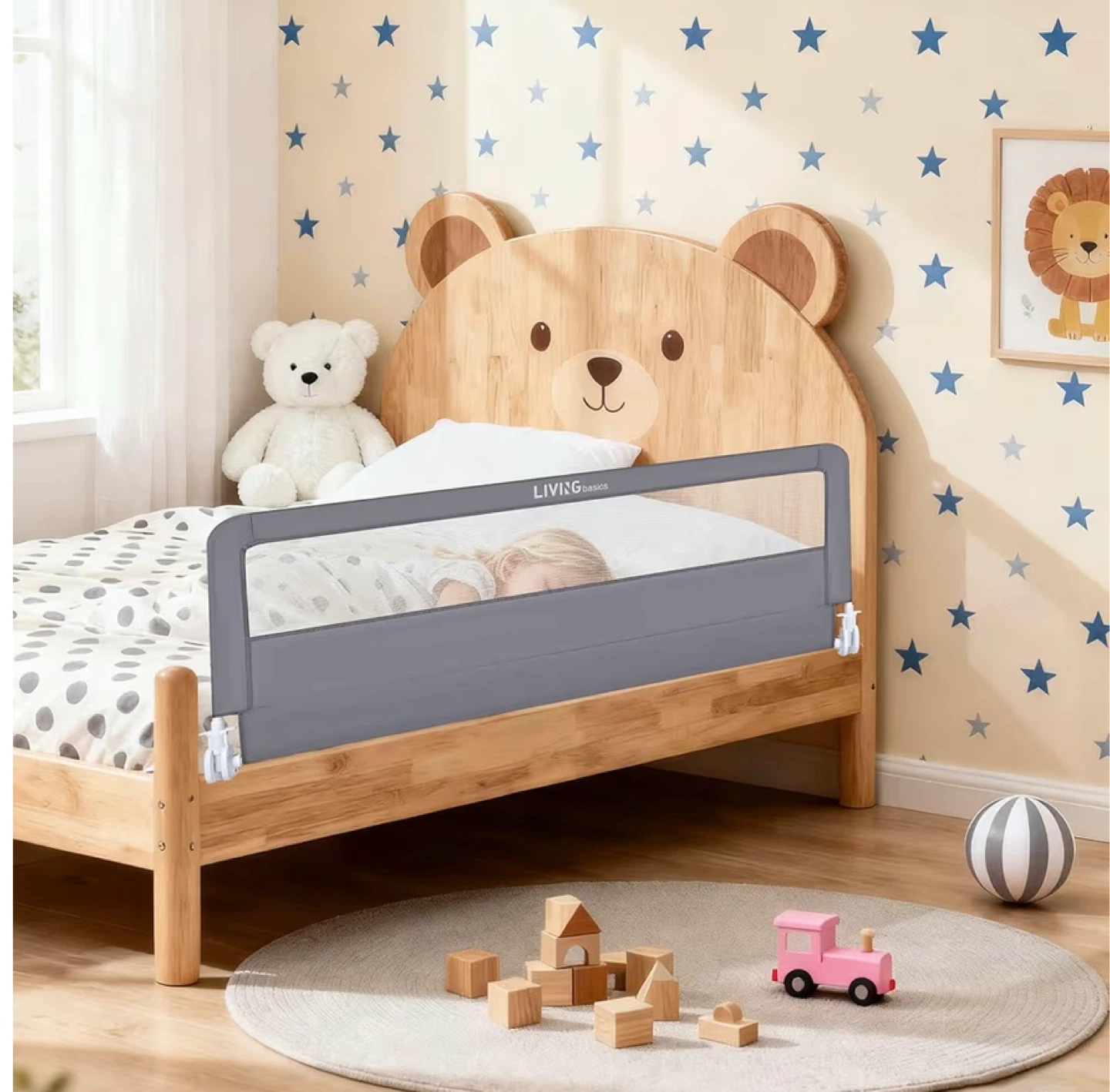 Living Basics Grey Bed Rail - photo 2