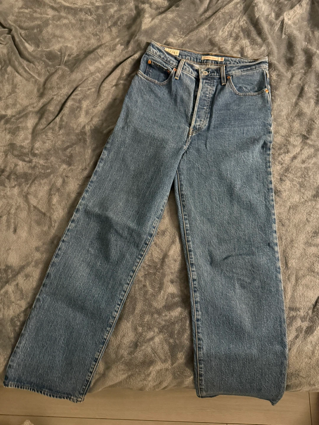 Levi's Ribcage Straight Jeans, Size 29 - photo 3