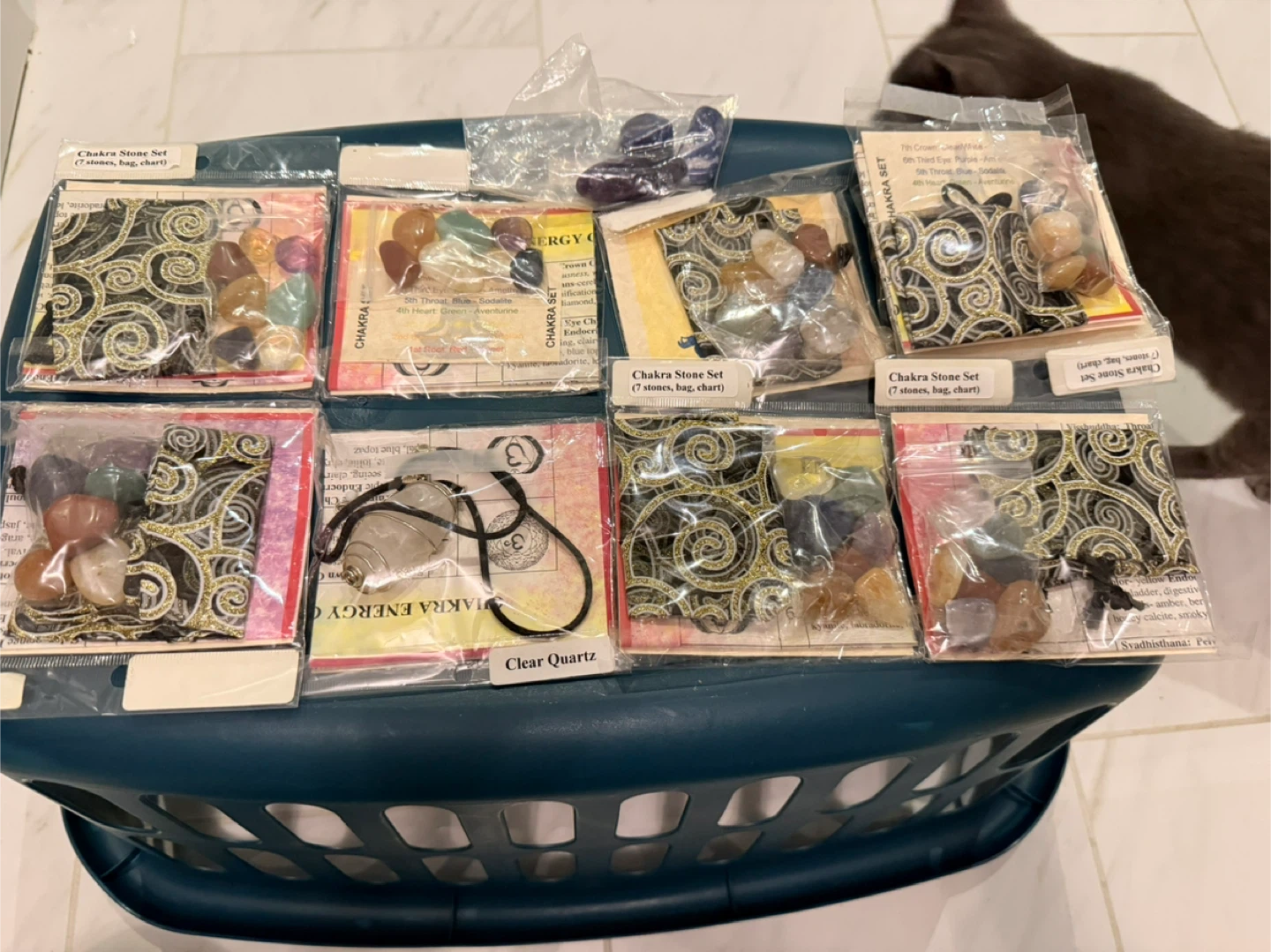 Lot of  genuine real quartz crystals  stones kits all for $10 - photo 2