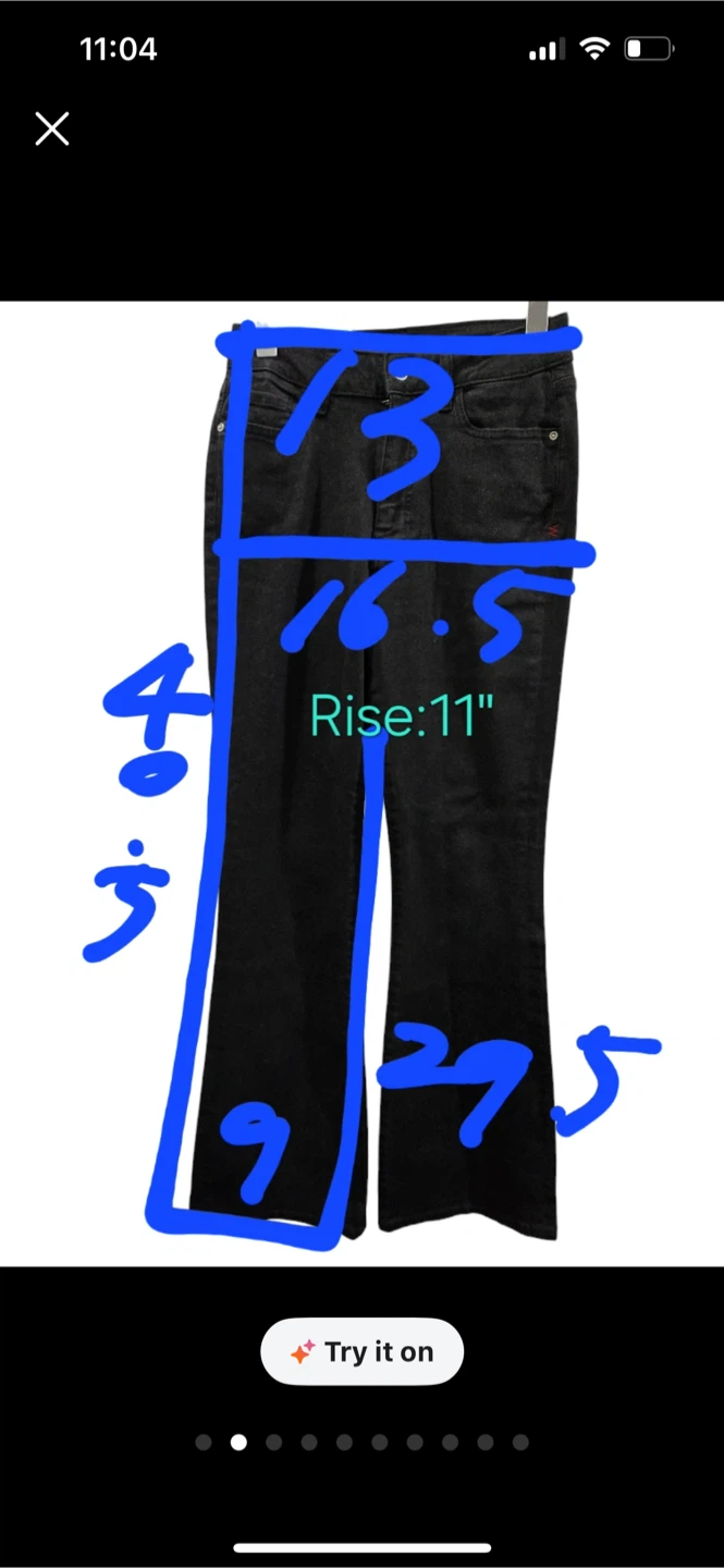 NWT Nao Flare High Rise Bootcut Jeans - Size 2/26 - photo 5