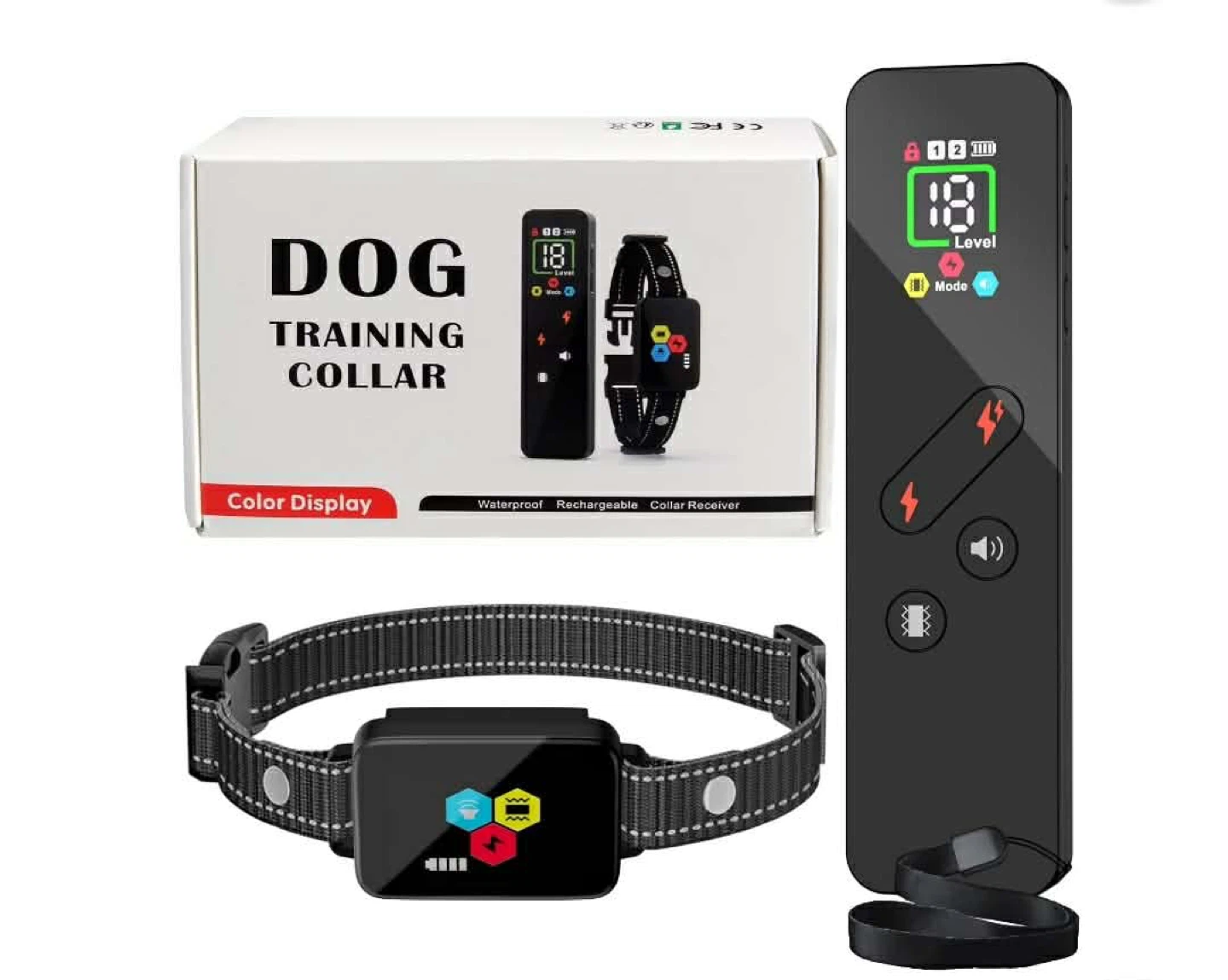 Dog Training Collar - Waterproof & Rechargeable