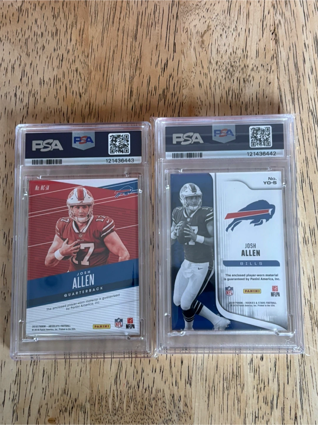Josh Allen Football Cards - 2018 Panini Absolute & Rookies - photo 2
