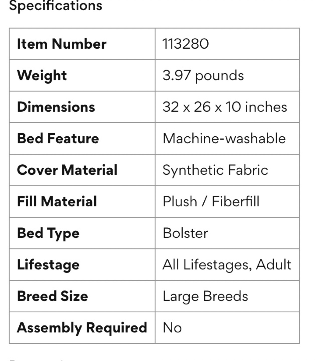 Free - Brand New Bolster Dog Bed - Large - 32 x 26 Inches - photo 4