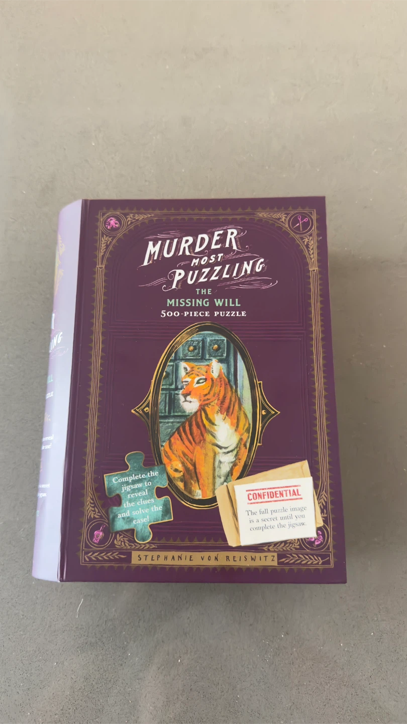 Murder Most Puzzling: The Missing Will 500 Piece Puzzle
