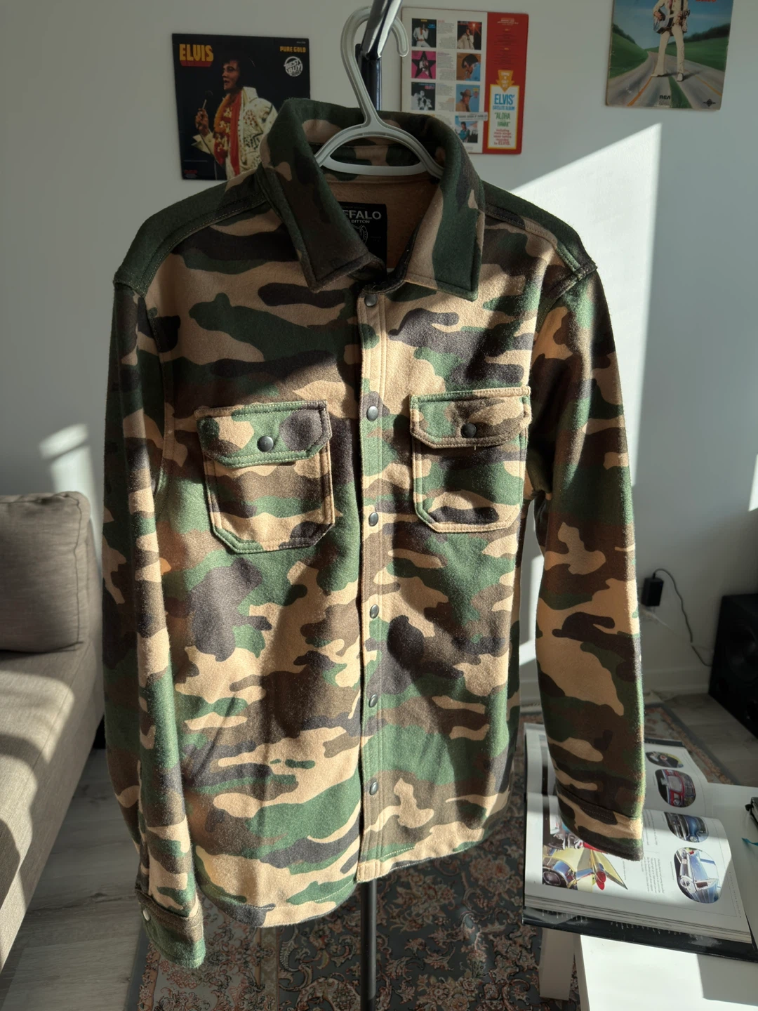 Camo Shirt David Button - photo 3