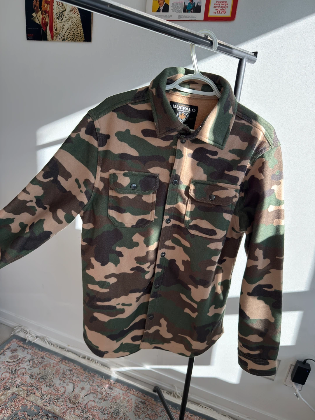 Camo Shirt David Button