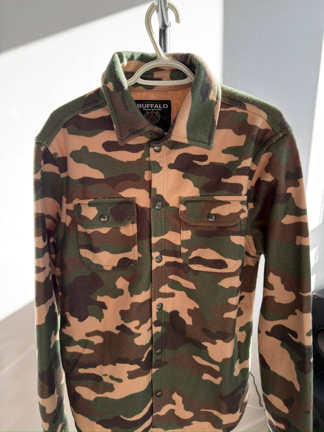 Camo Shirt David Button - photo 2