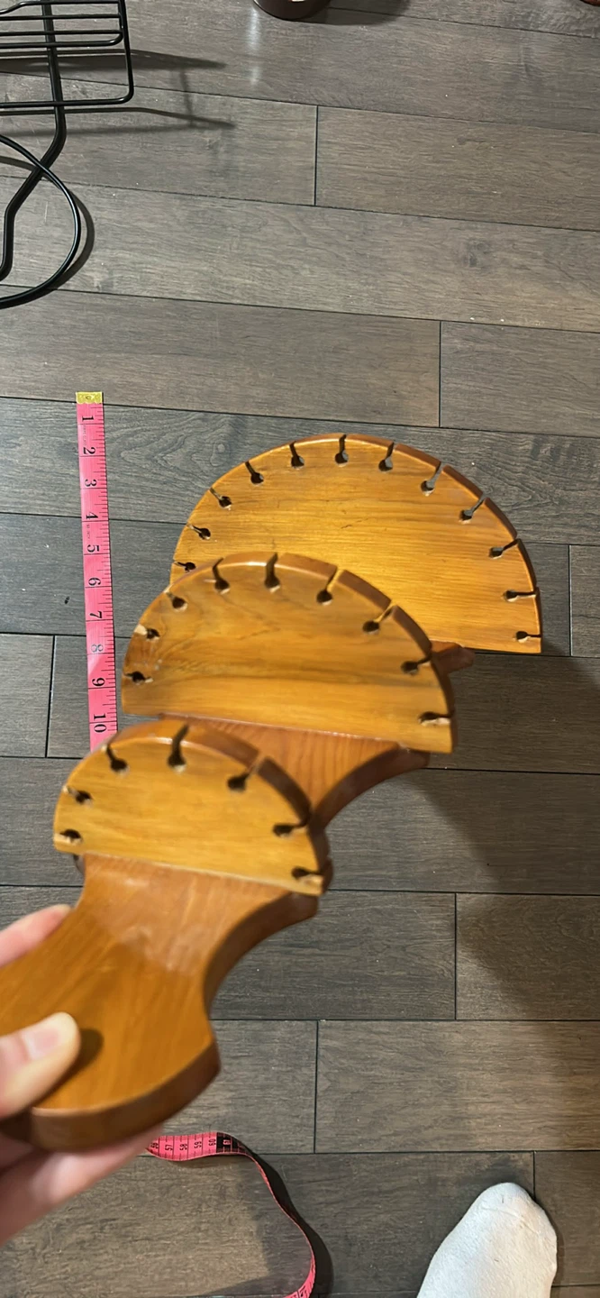 Wooden Necklace Holder