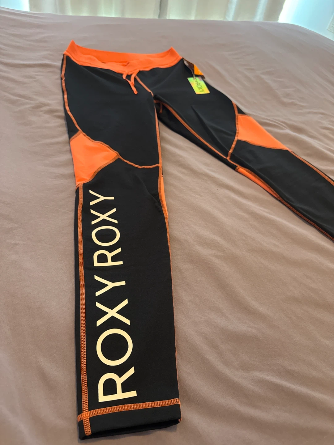New Roxy Keep It ROXY Fitness Leggings Size L - photo 3