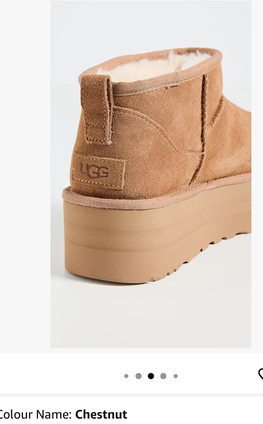 UGG Chestnut Mini Ultra Platform Boots
