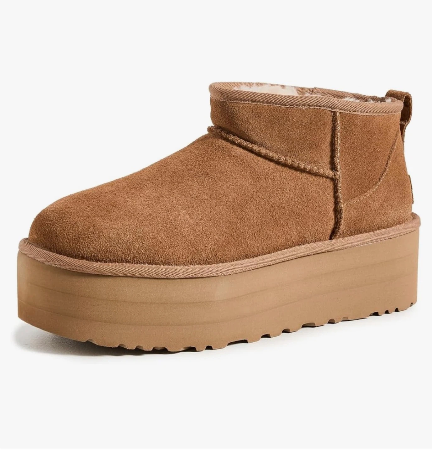 UGG Chestnut Mini Ultra Platform Boots - photo 2
