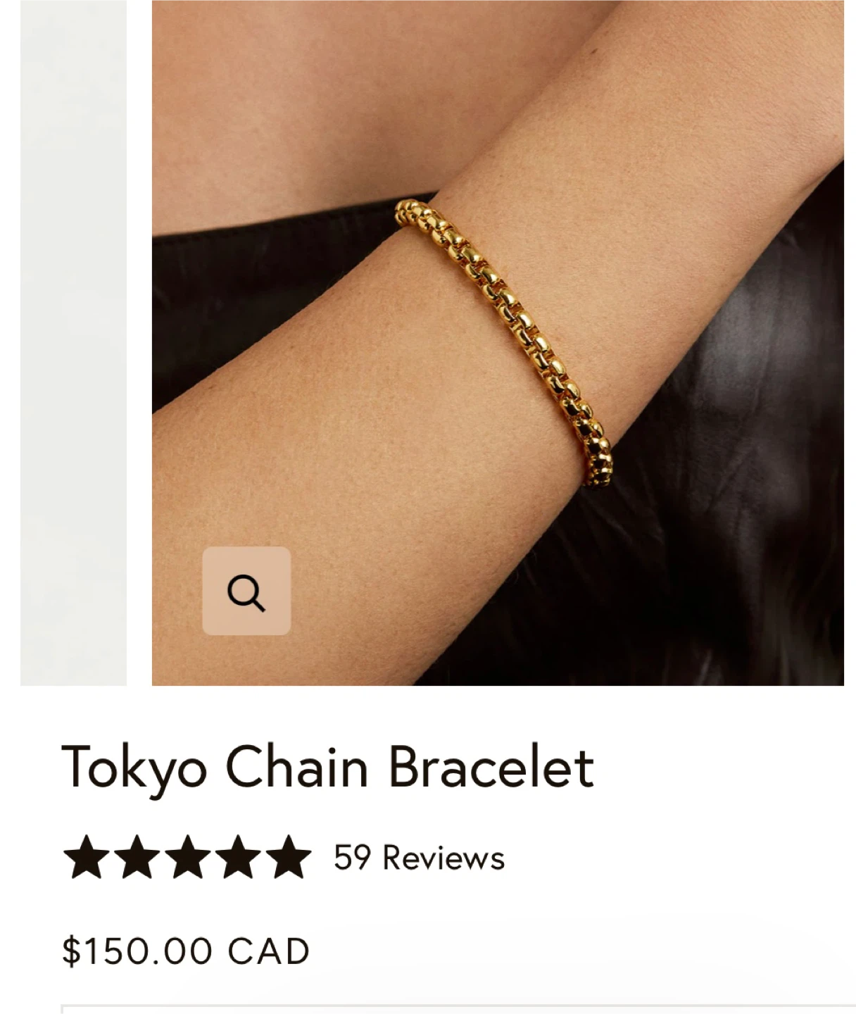 Dean Davidson Tokyo Gold Chain Bracelet - photo 3