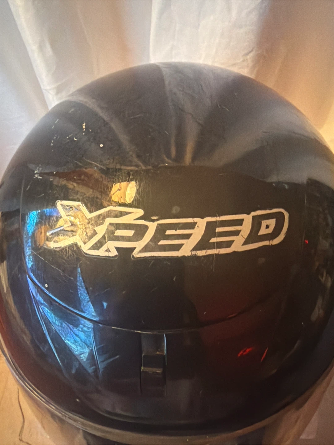 Xpeed Black Motorcycle Helmet (Small) - photo 2