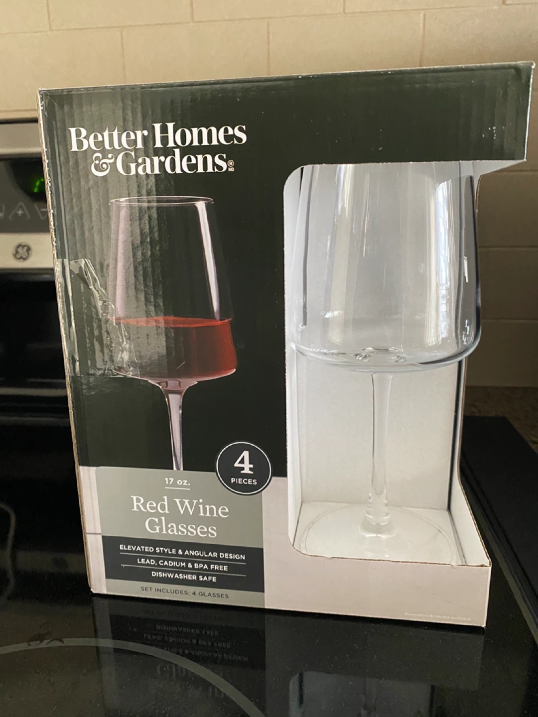 Better Homes & Gardens Red Wine Glasses, Set of 4 - photo 3