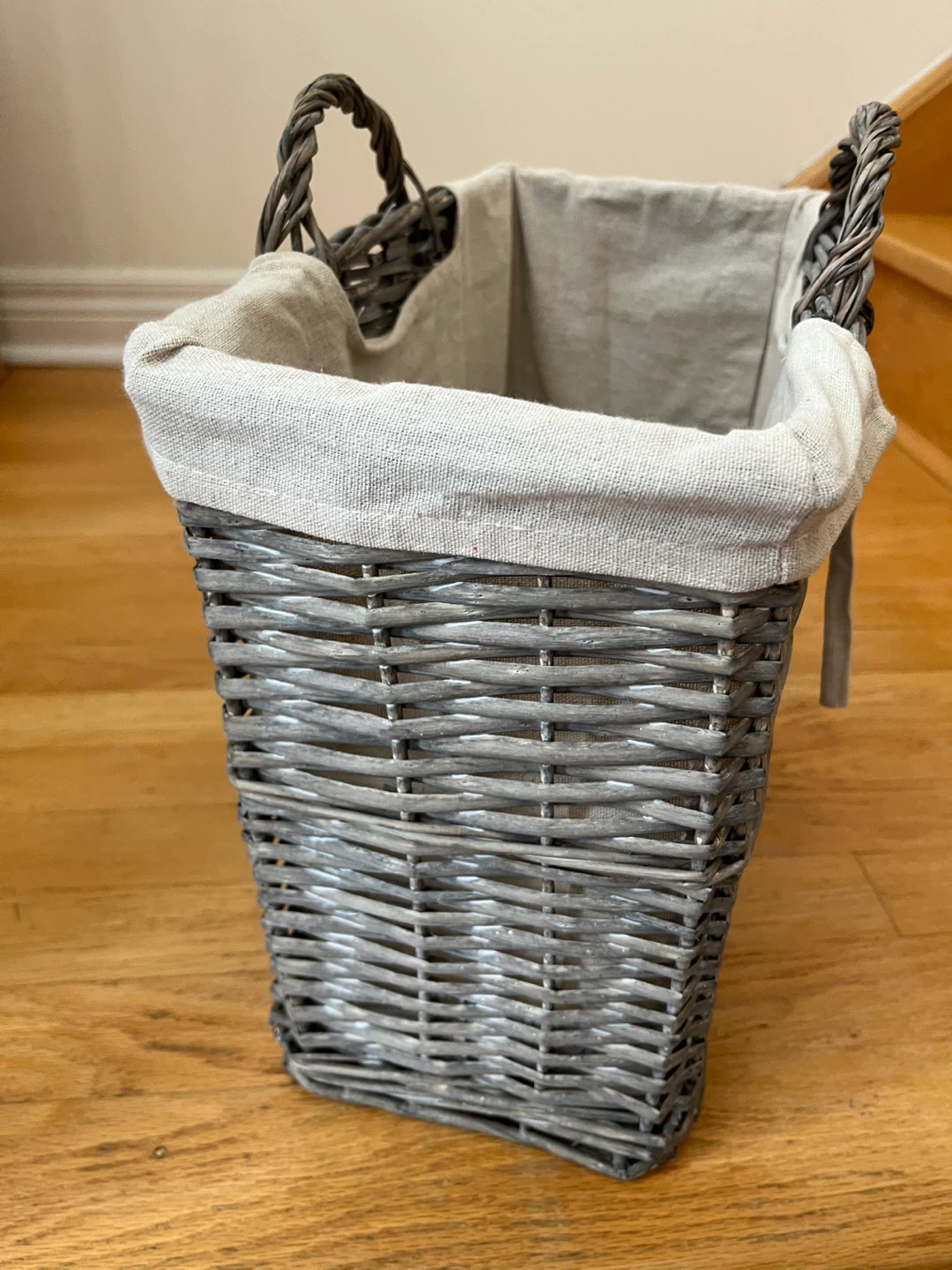 Wicker Basket with Liner - photo 3
