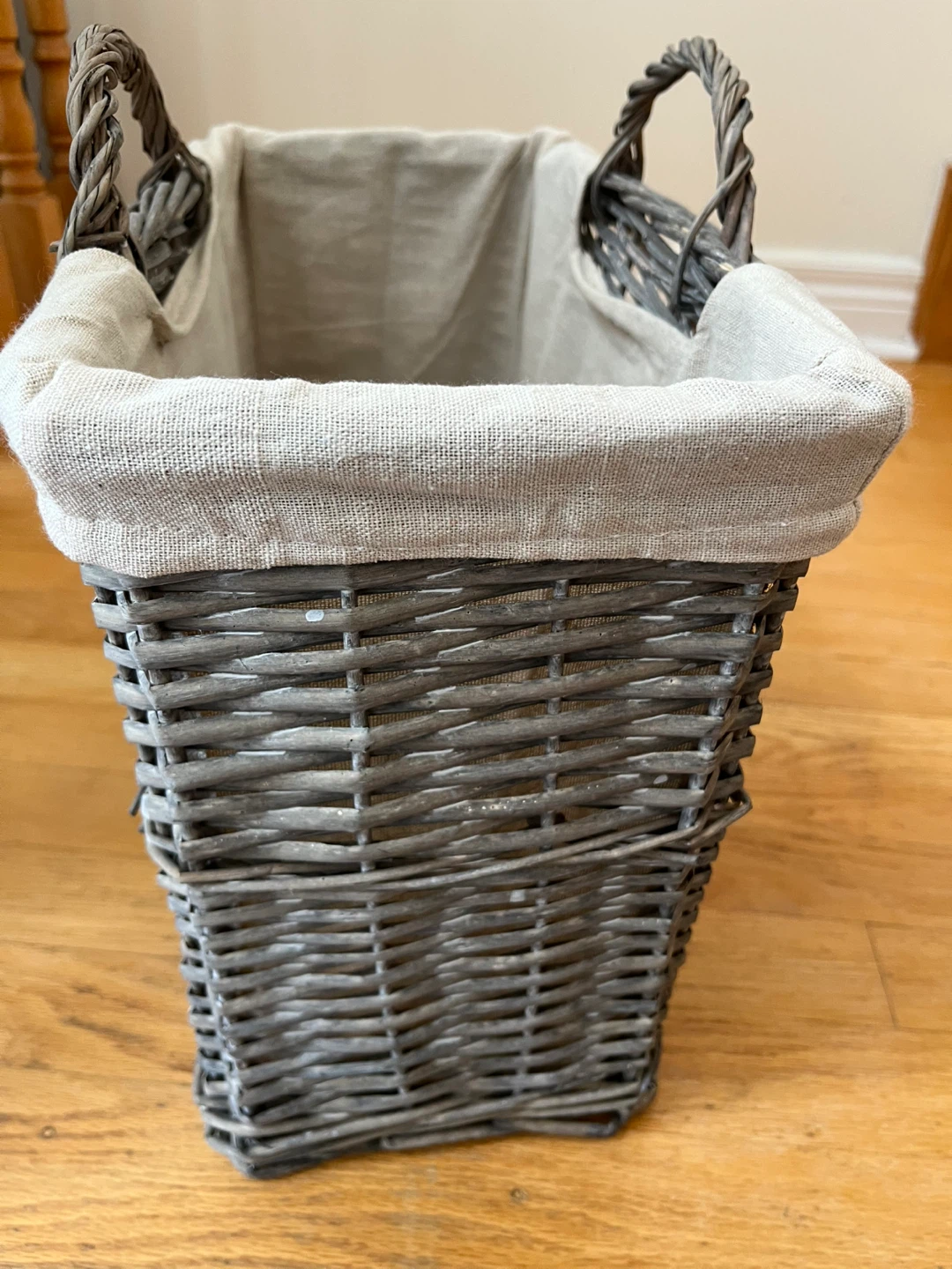 Wicker Basket with Liner - photo 4
