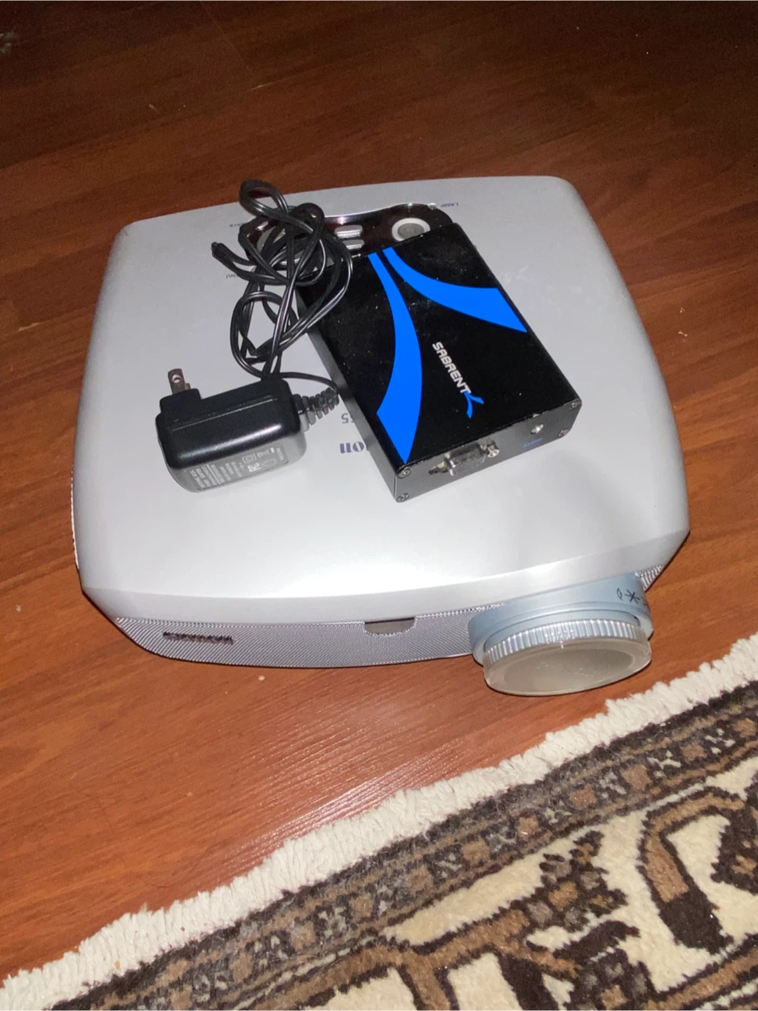 Canon LV-7255 Projector with HDMI converter