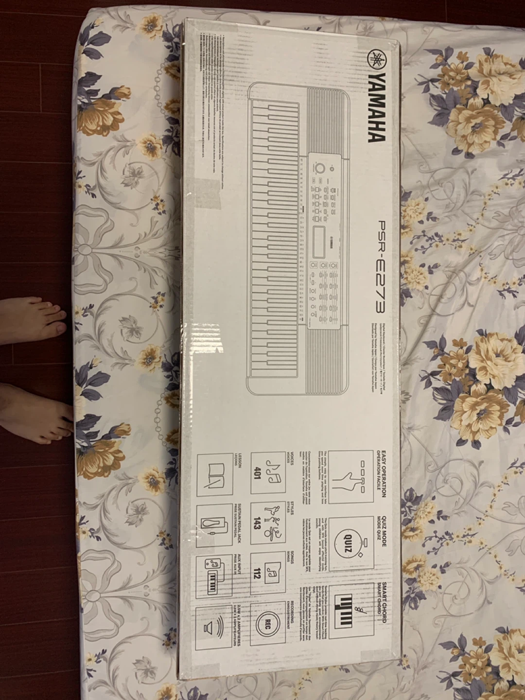 Yamaha PSR-E273 Keyboard with Stand - photo 2