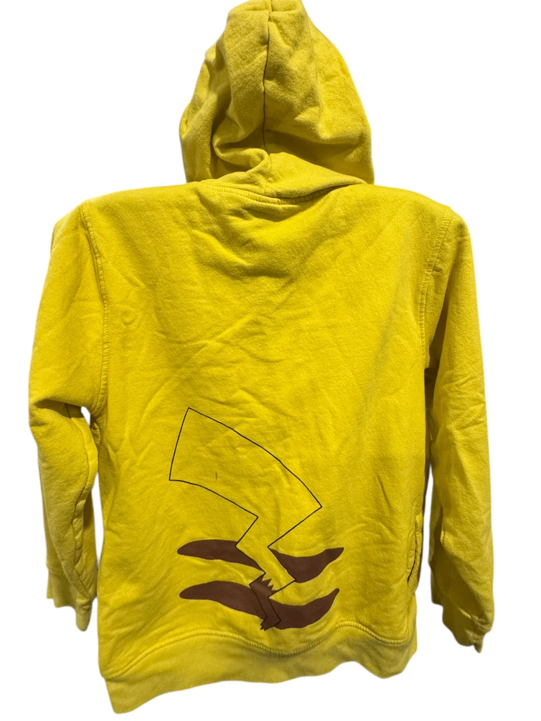 Pikachu Hoodie - Size Large - Yellow - photo 2