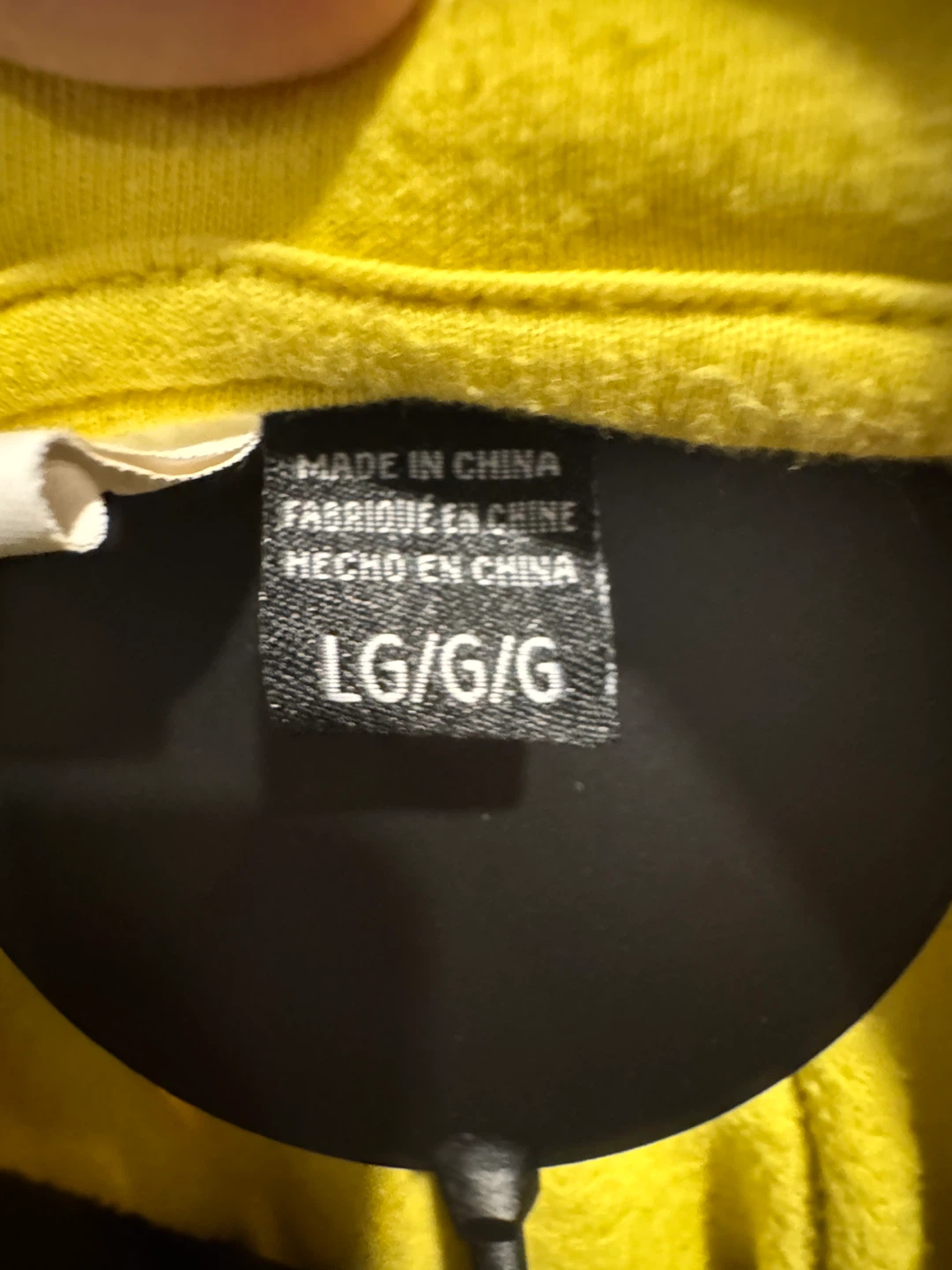 Pikachu Hoodie - Size Large - Yellow - photo 3