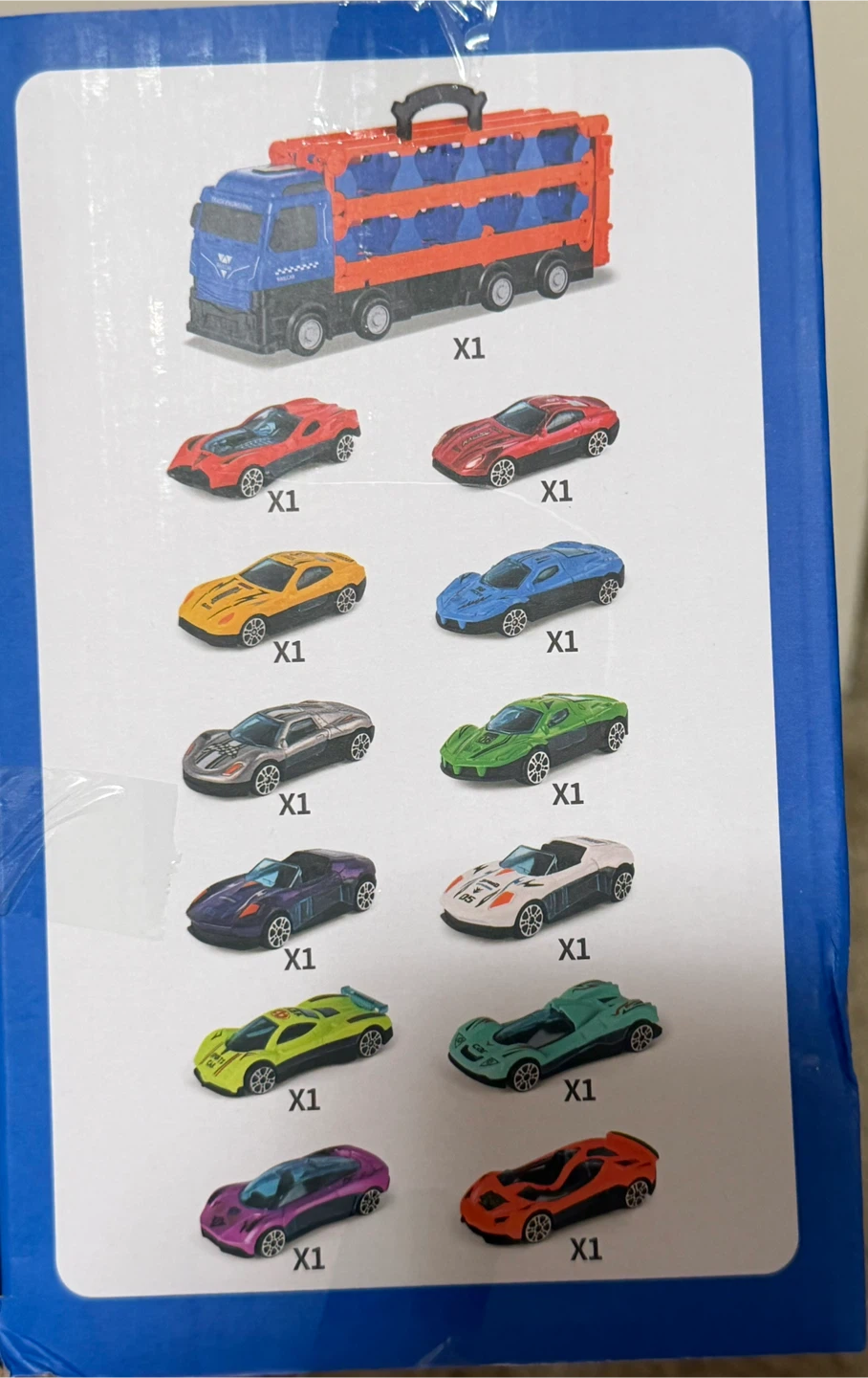 Car Carrier Truck Toy Set - New in Box! - photo 2