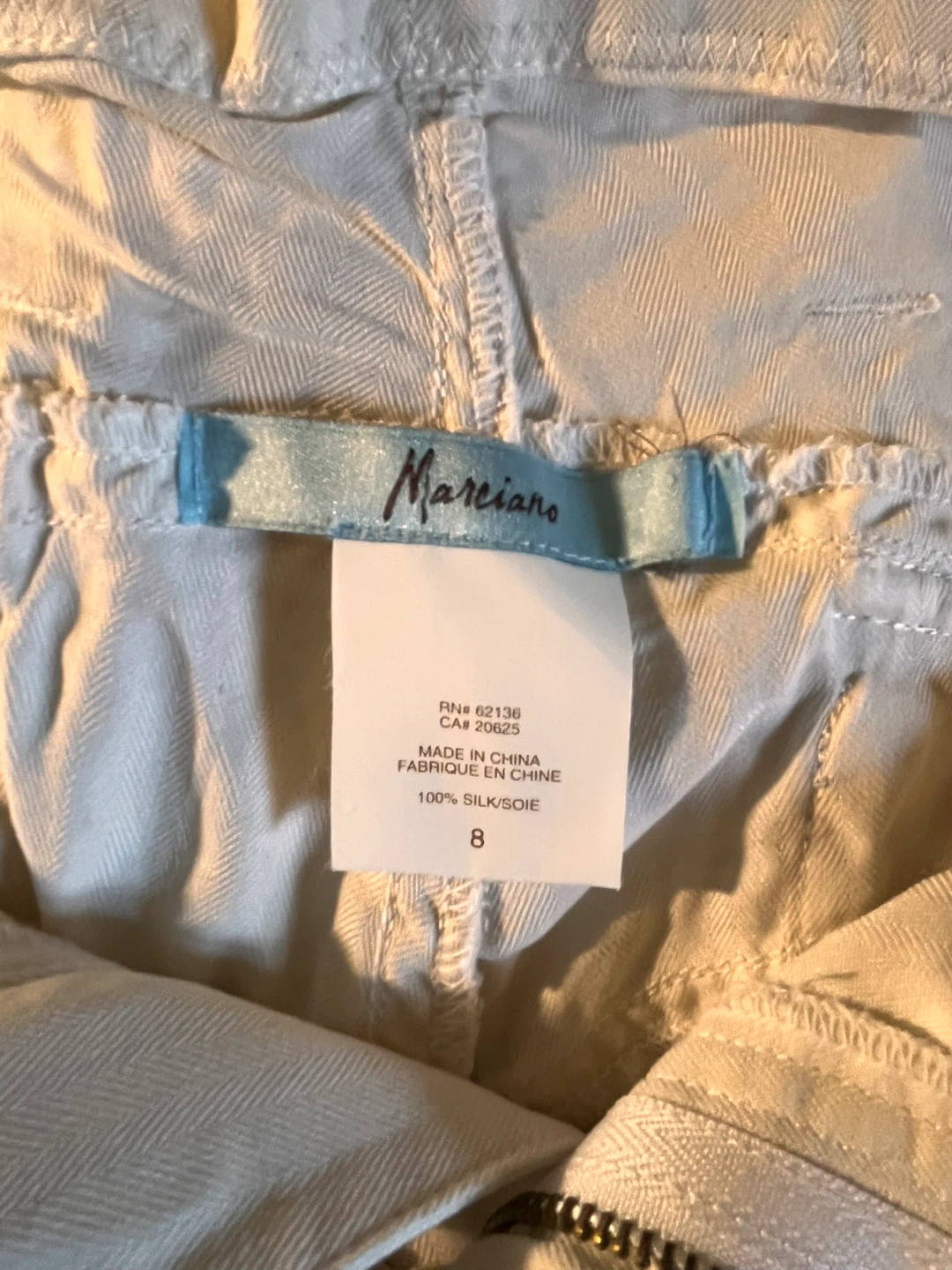 Marciano white Cargo Pants - Size 8 - photo 5