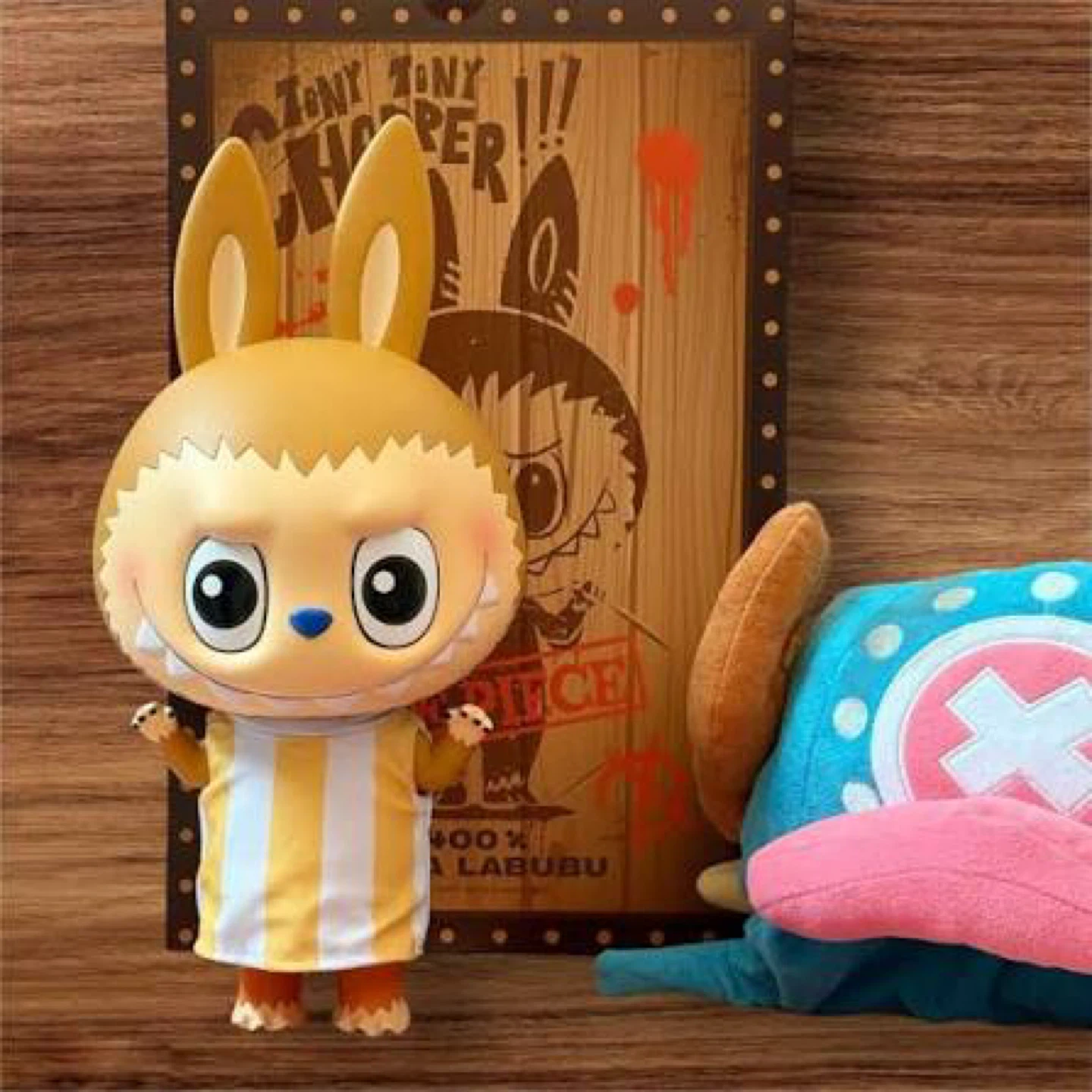 One Piece Tony Tony Chopper Mega Labubu 400% Figure - photo 2