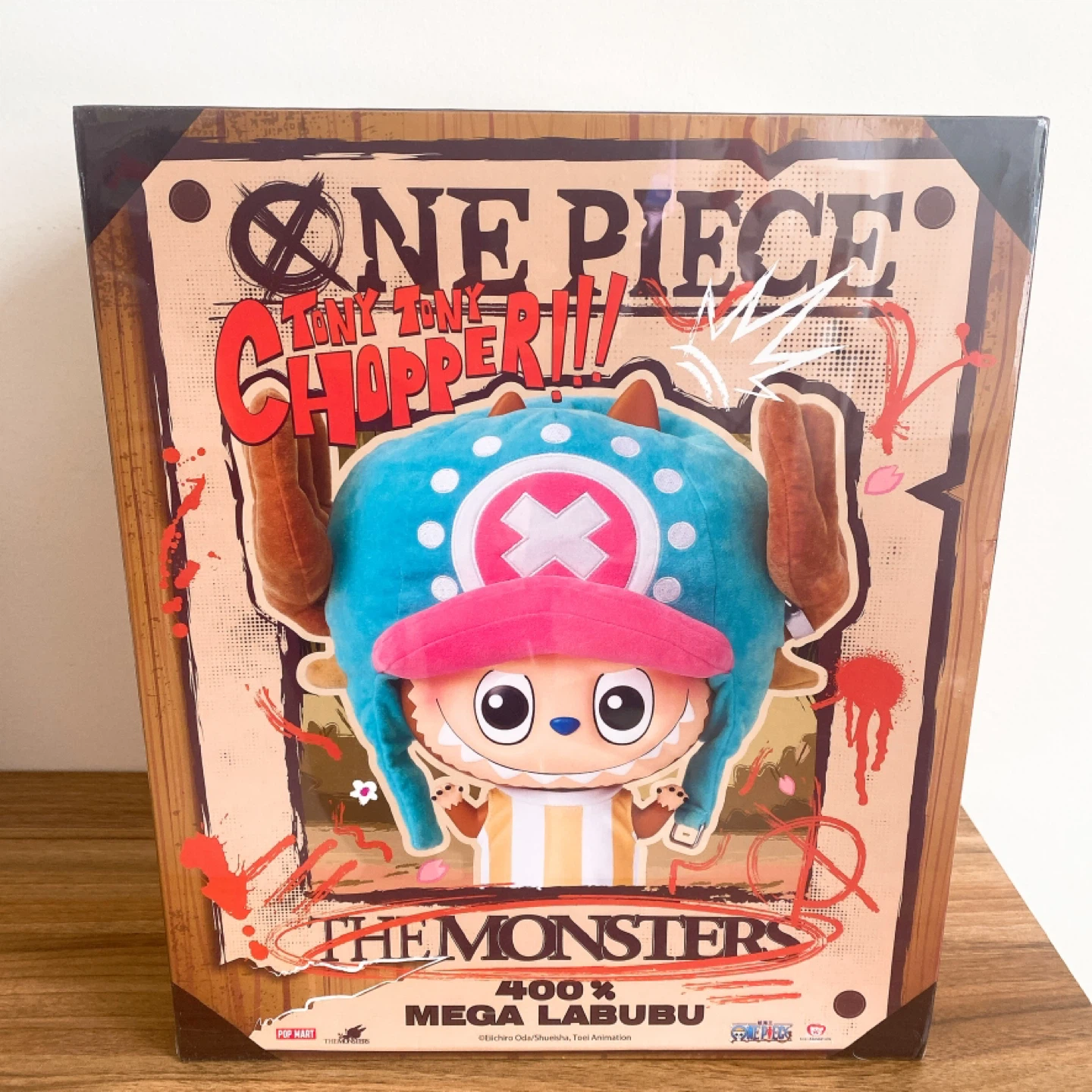 One Piece Tony Tony Chopper Mega Labubu 400% Figure