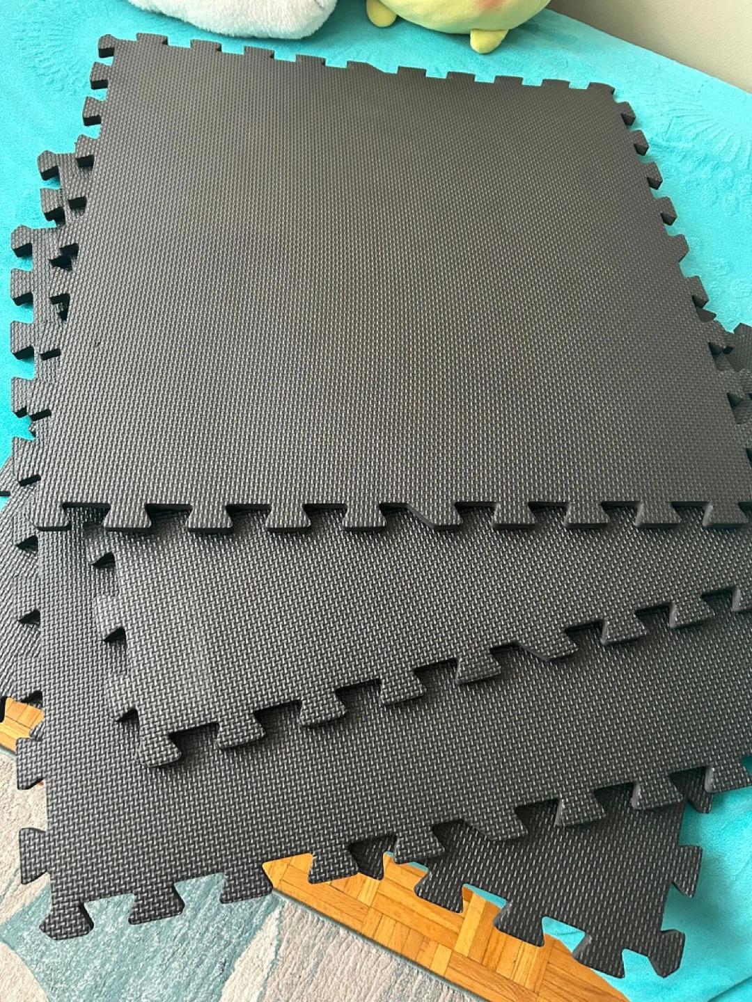Grey Interlocking Foam Floor Mats