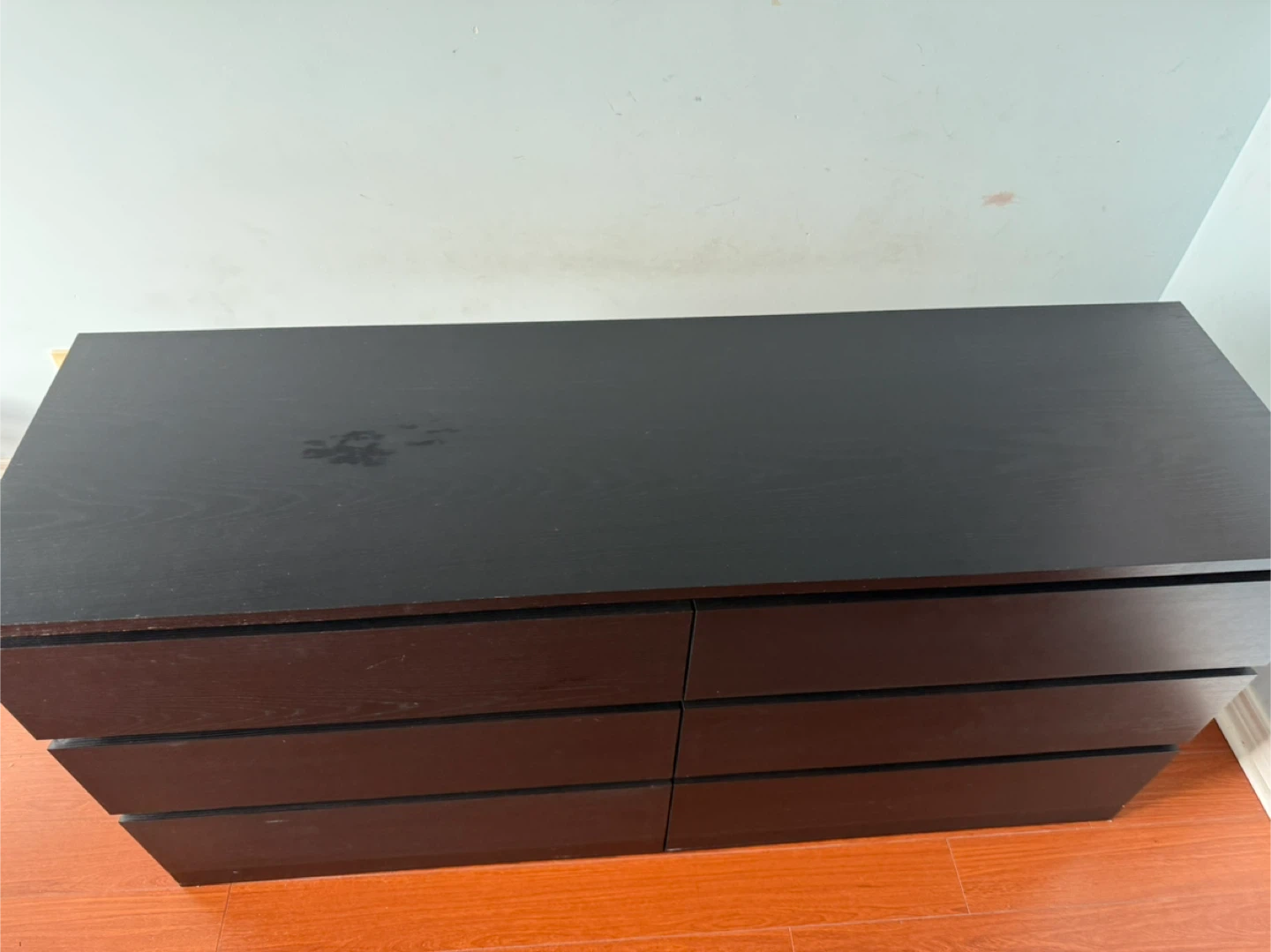 IKEA Malm Black-Brown 6-Drawer Dresser - photo 2