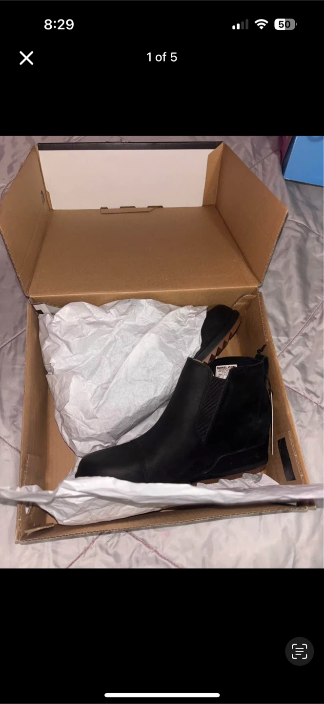 Sorel Women's NL3816-010 Black Ankle Boots - Size 11 - photo 2