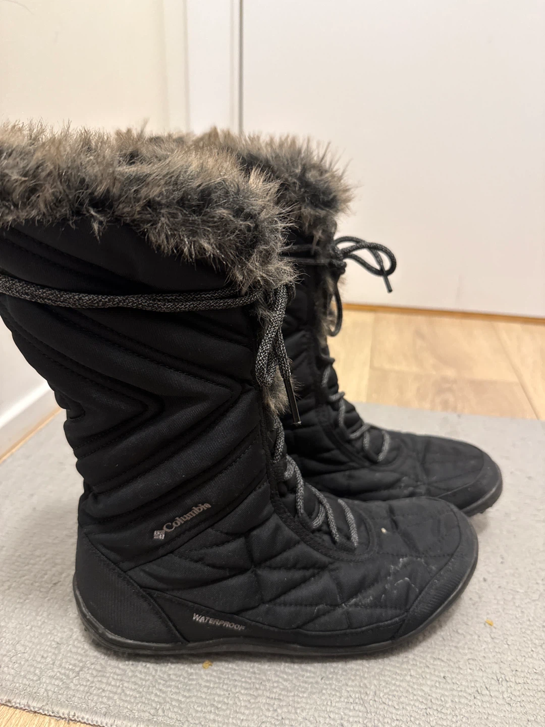 Columbia Black Waterproof Winter Boots