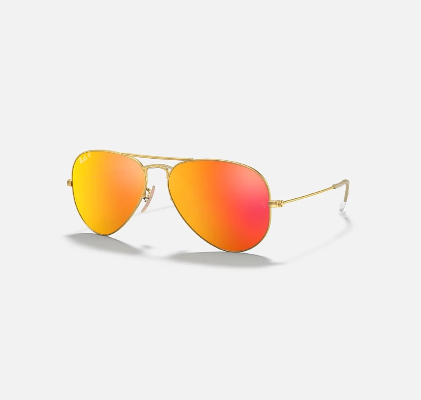 Ray-Ban Aviator Sunglasses Gold/Orange - photo 2