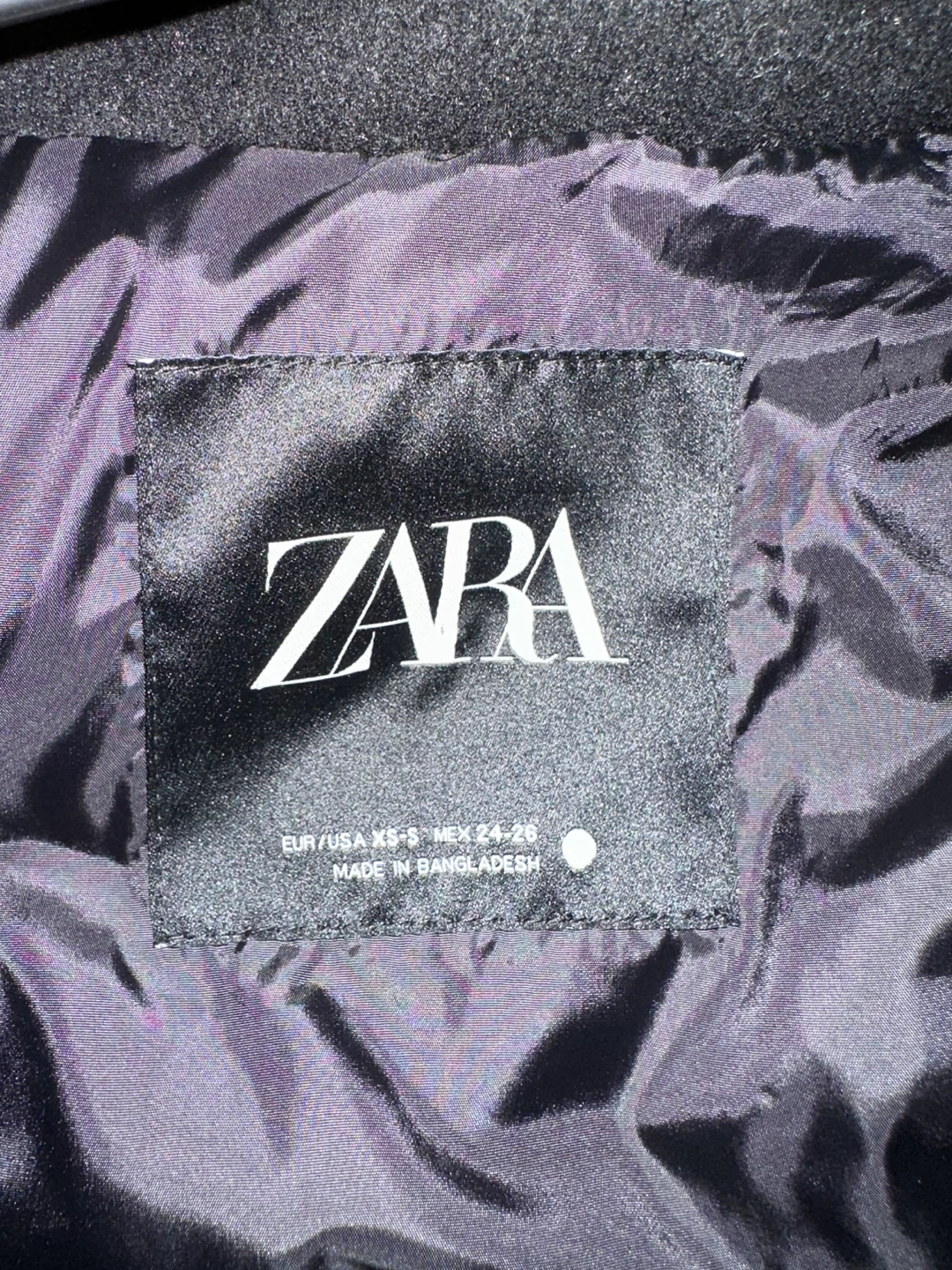 Zara Black XS-S Jacket - photo 3