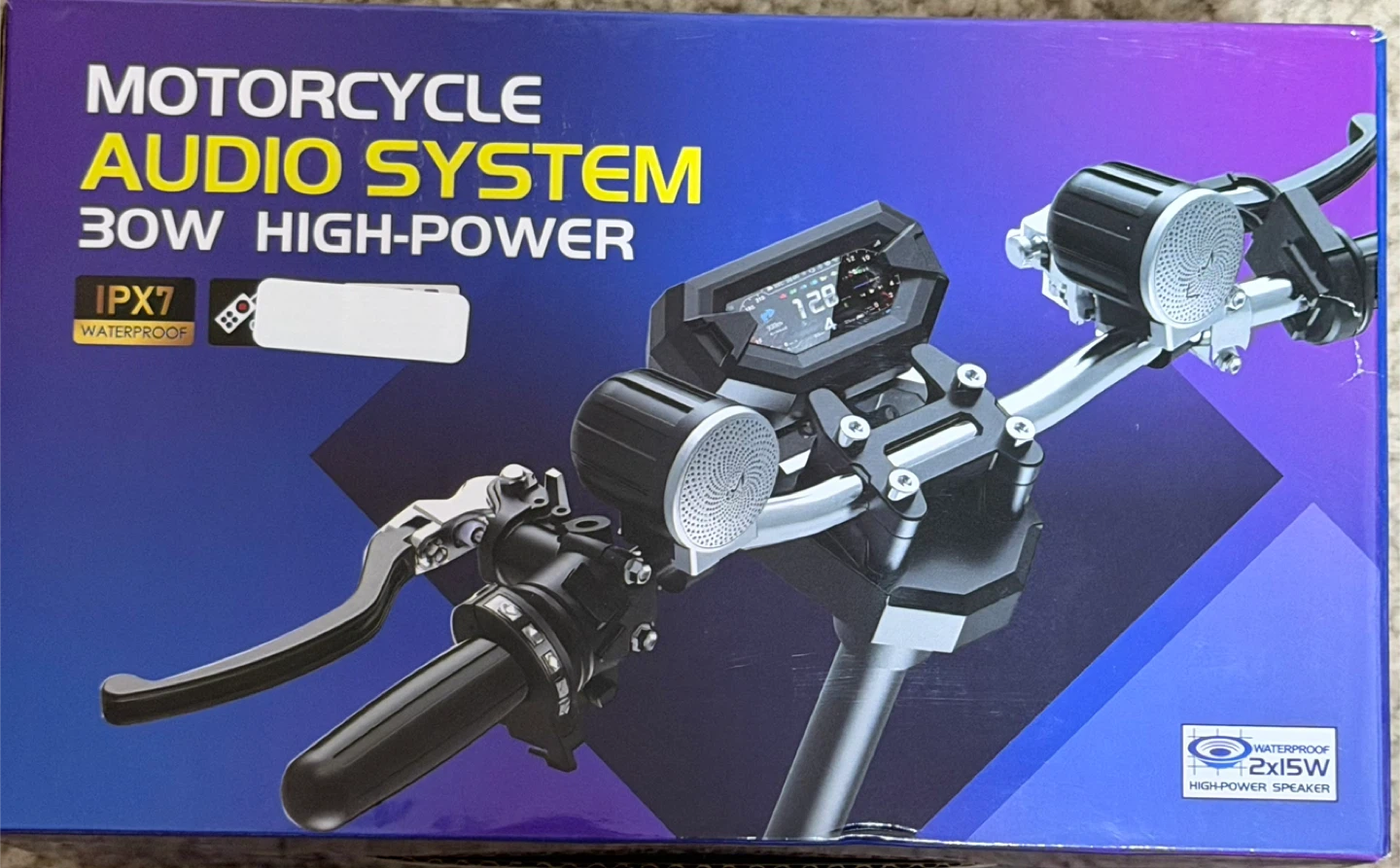 Motorcycle Audio System 30W High-Power - New - photo 2