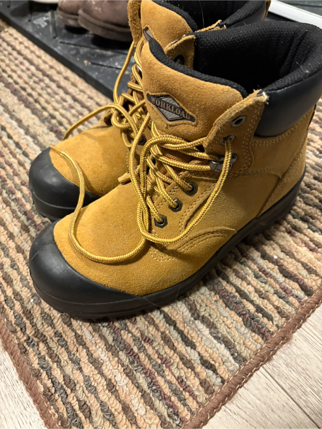 Workload Anti-Fatigue Footbed Boots - Size 8