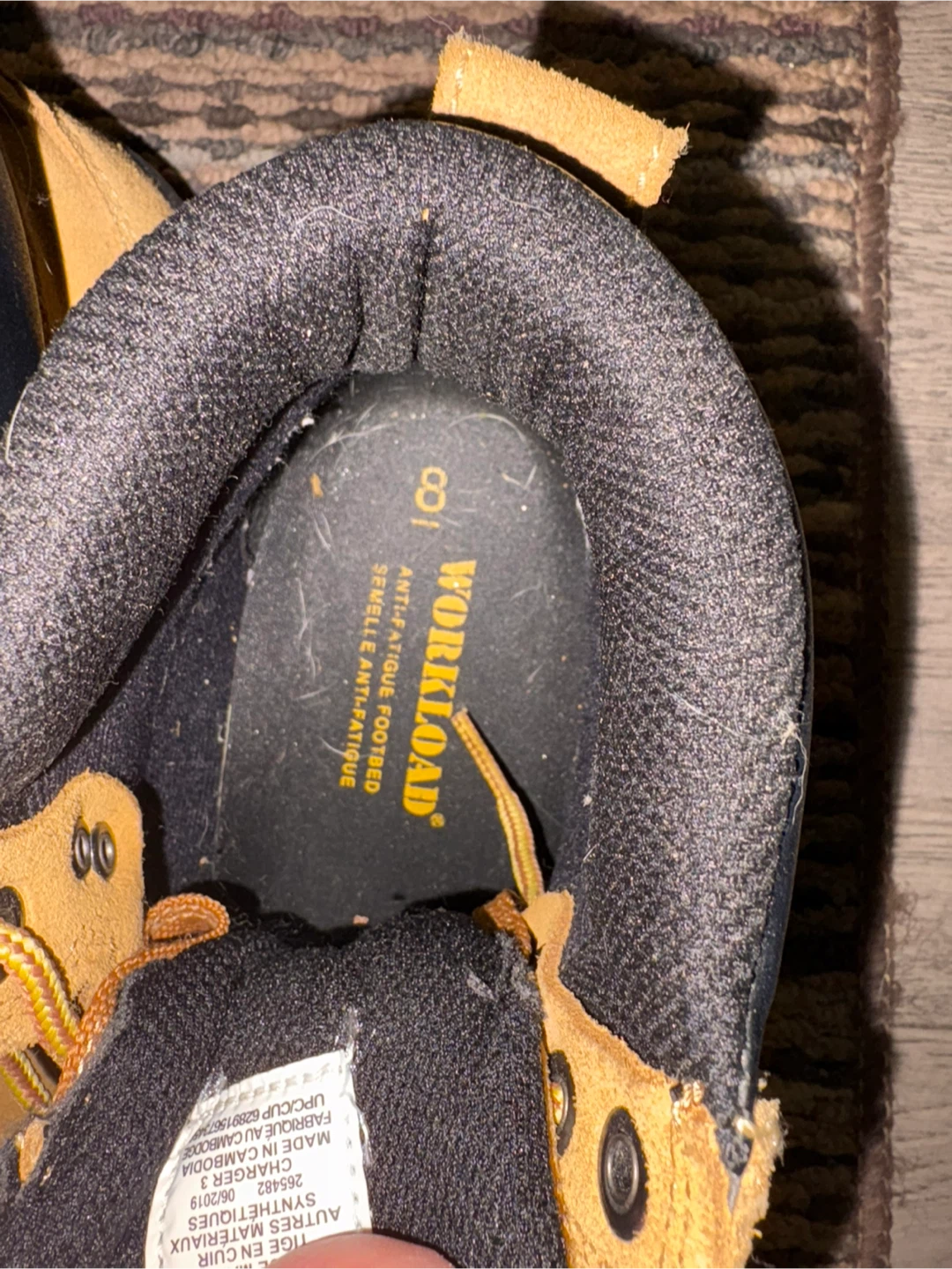 Workload Anti-Fatigue Footbed Boots - Size 8 - photo 3