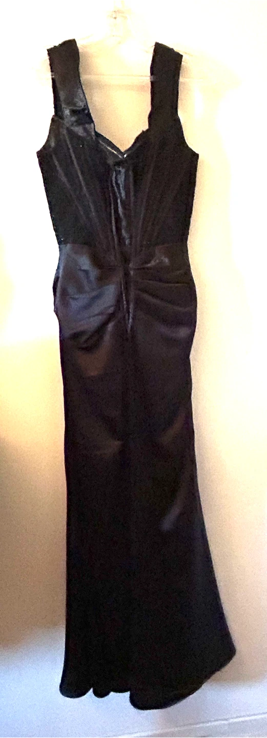 Rianna Couture Black Dress - Size 6