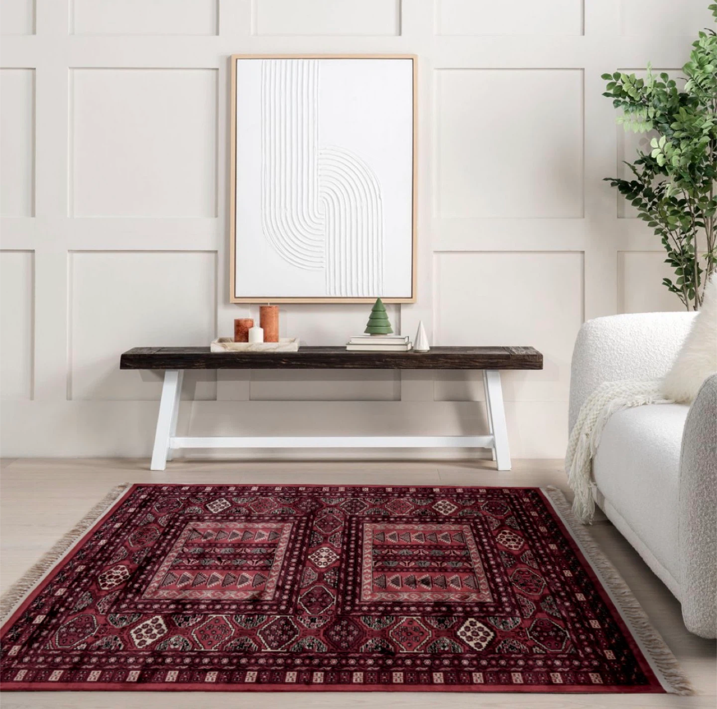 Luxury Belgian Viscose Area Rug 7’10” x 11’2” - photo 3