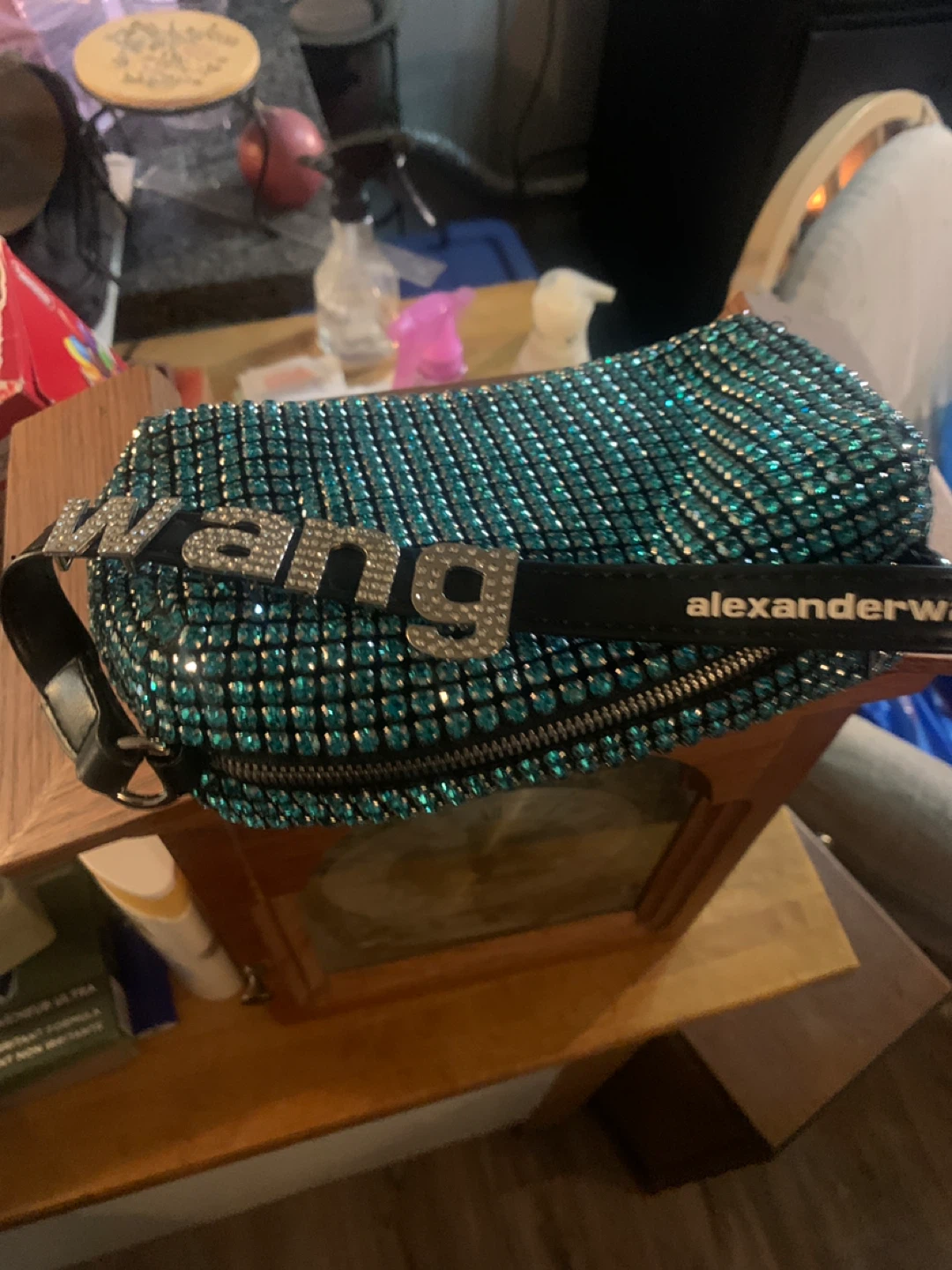 Alexander Wang Rhinestone Pouch - photo 2