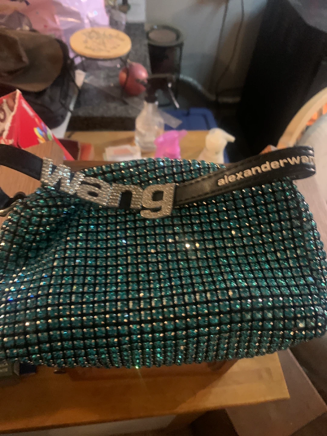 Alexander Wang Rhinestone Pouch - photo 3