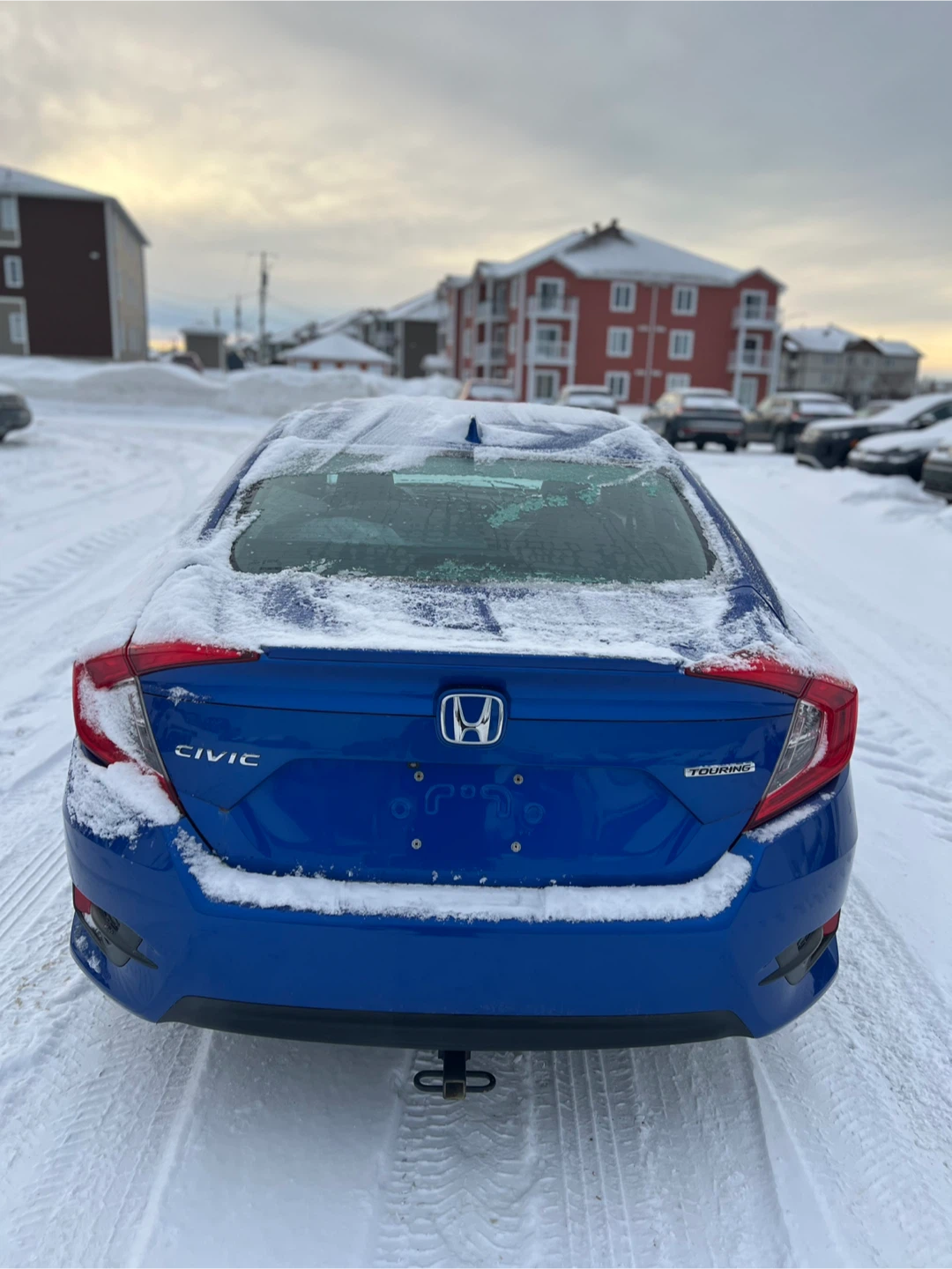 Blue Honda Civic 2016 Touring, Clean title no accident - photo 5