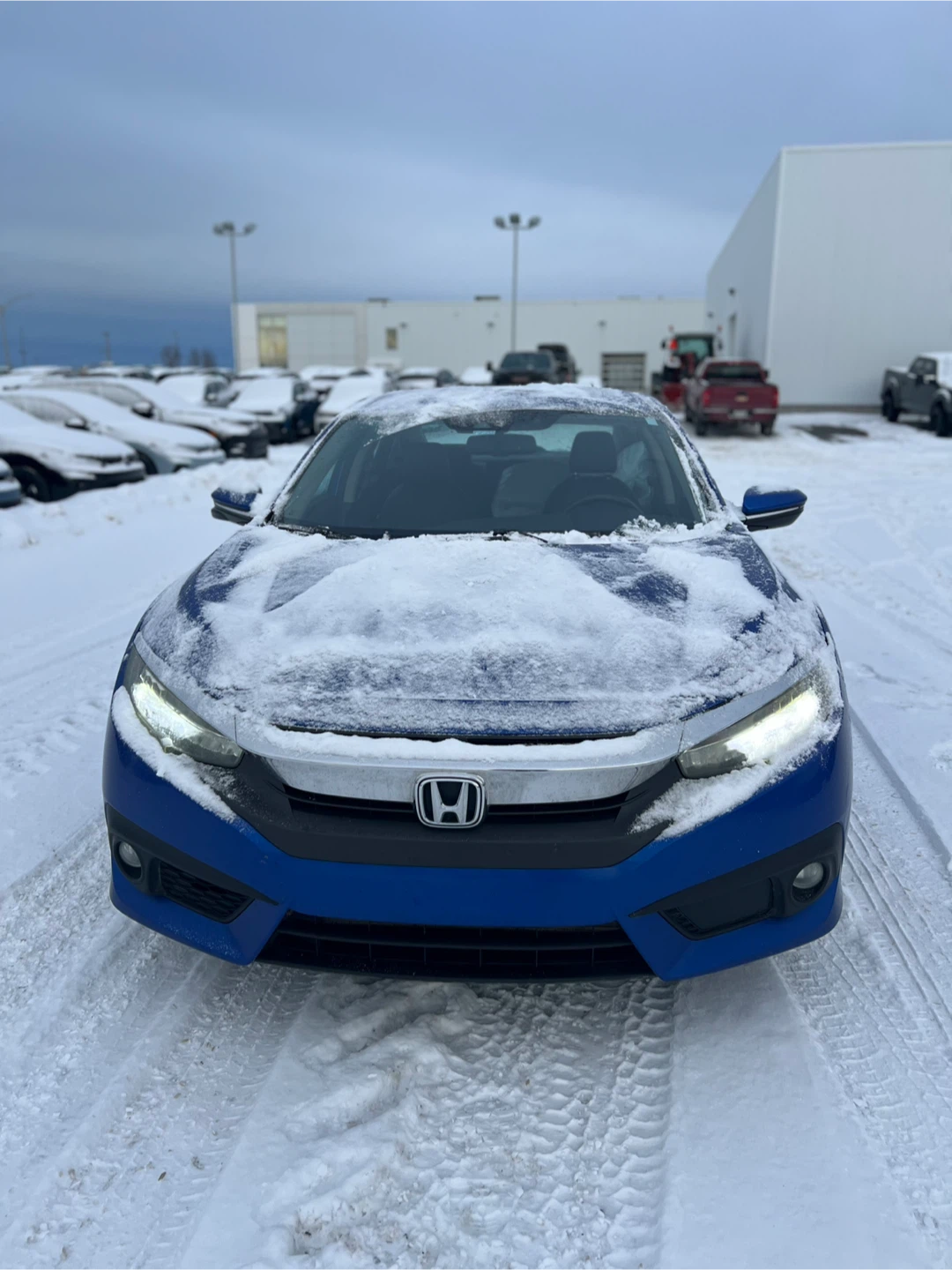 Blue Honda Civic 2016 Touring, Clean title no accident