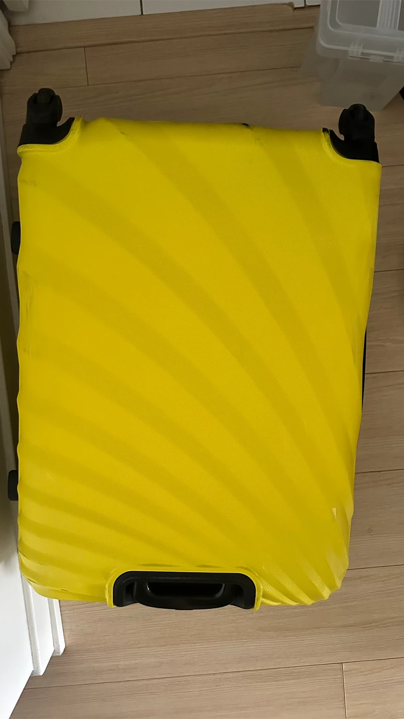 Yellow Hardside Suitcase with Tag! (only used once) - photo 2