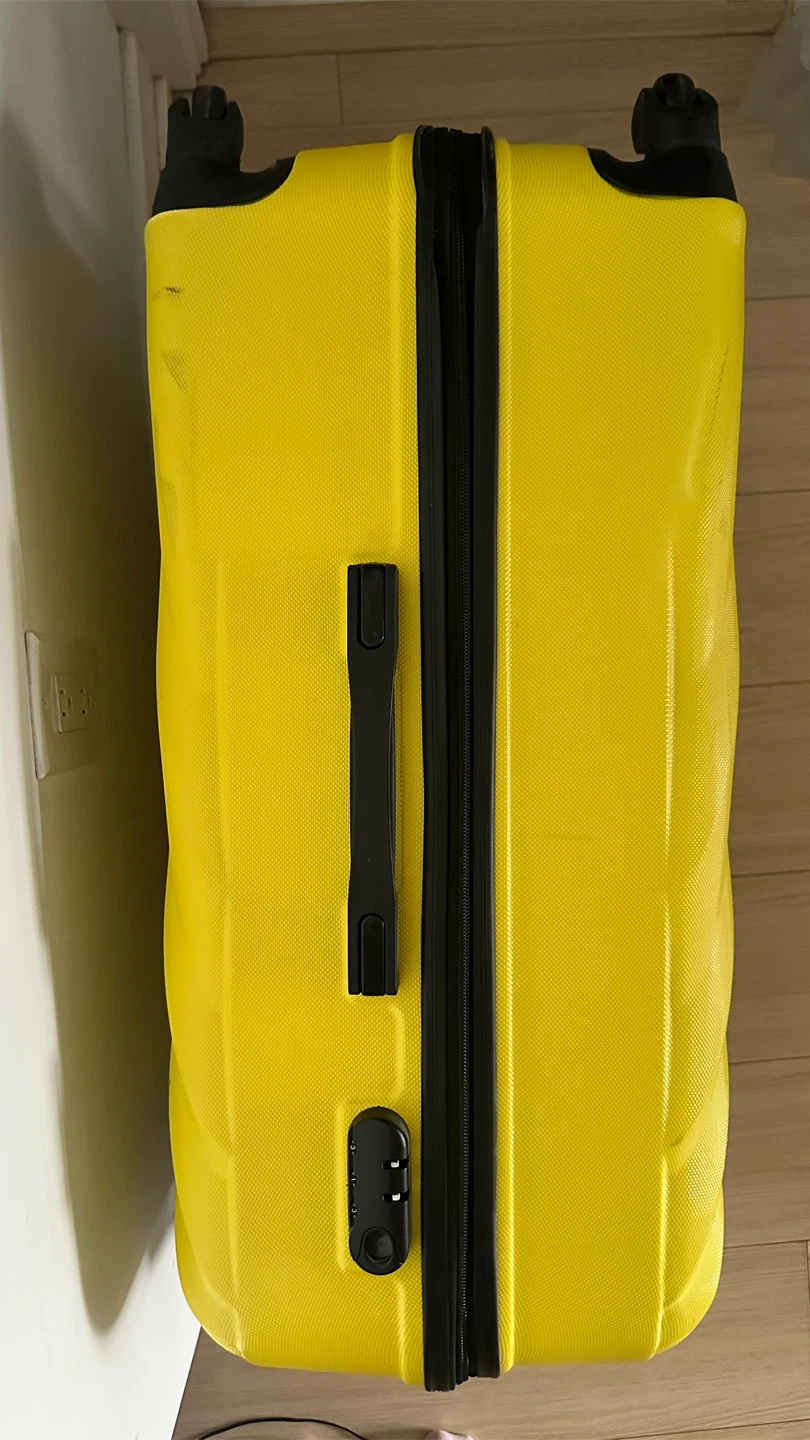 Yellow Hardside Suitcase with Tag! (only used once) - photo 4