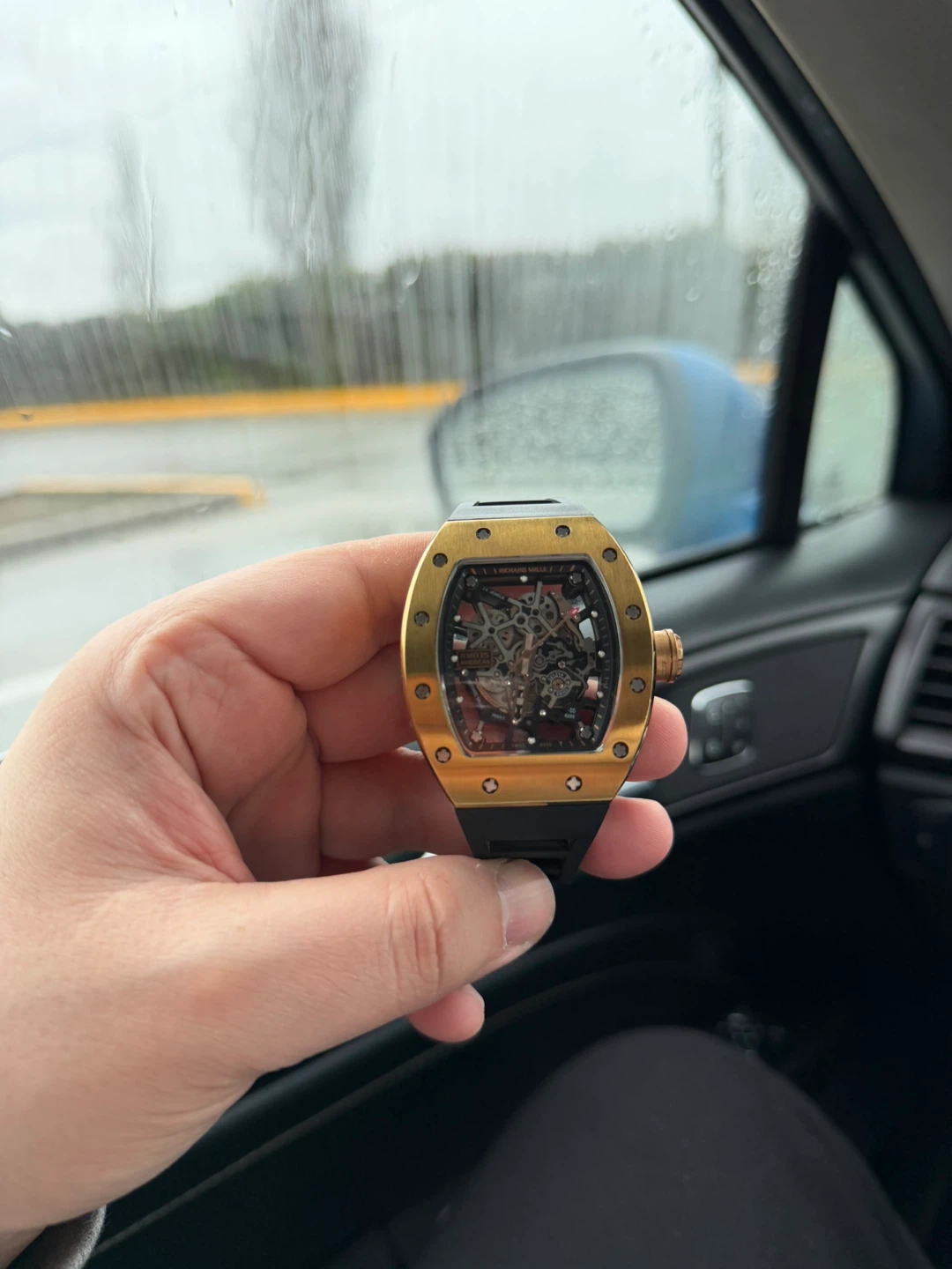 Richard Mille Gold & Black Watch