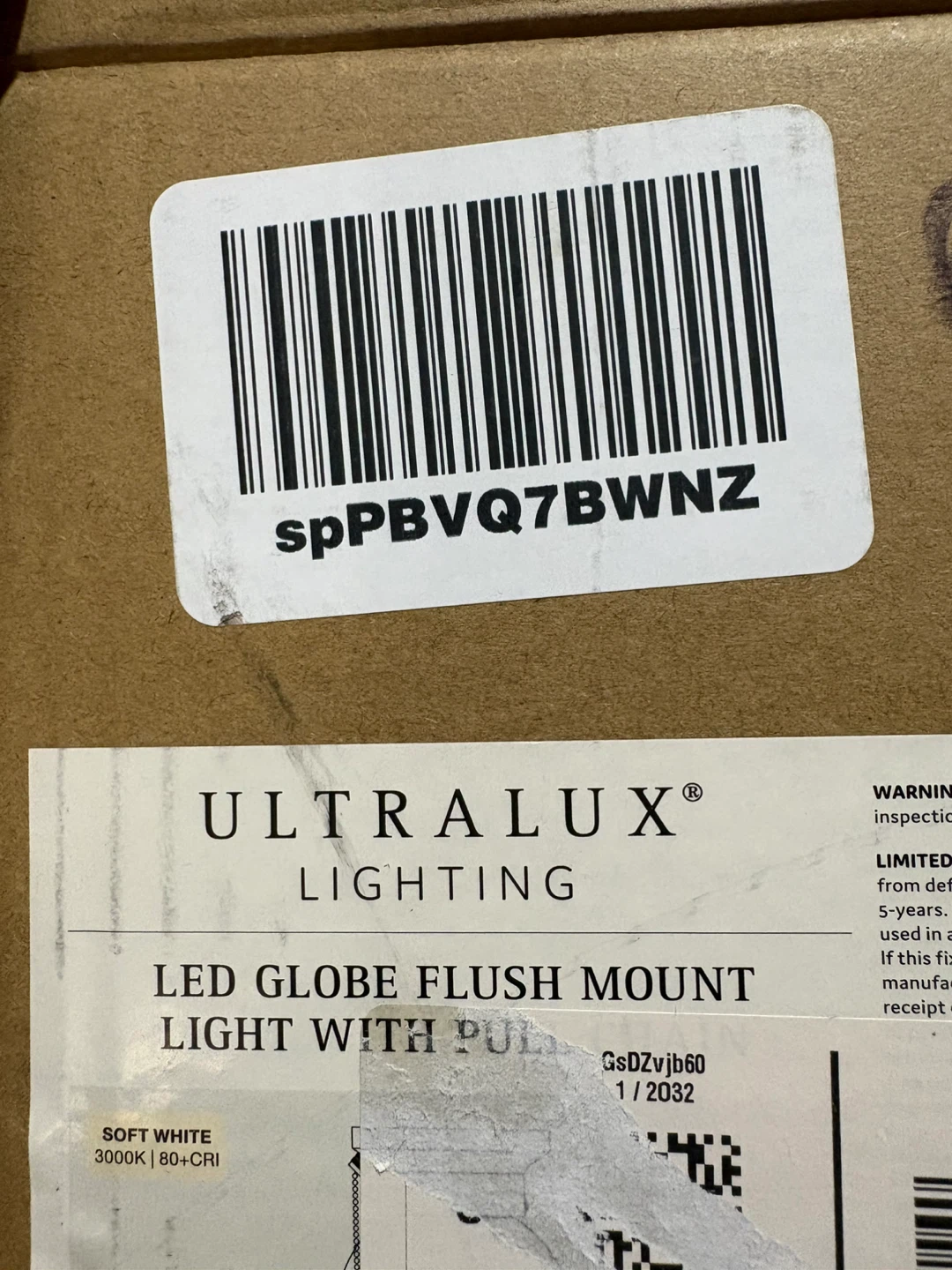 Ultralux Lighting LED Globe Flush Mount Light - photo 3