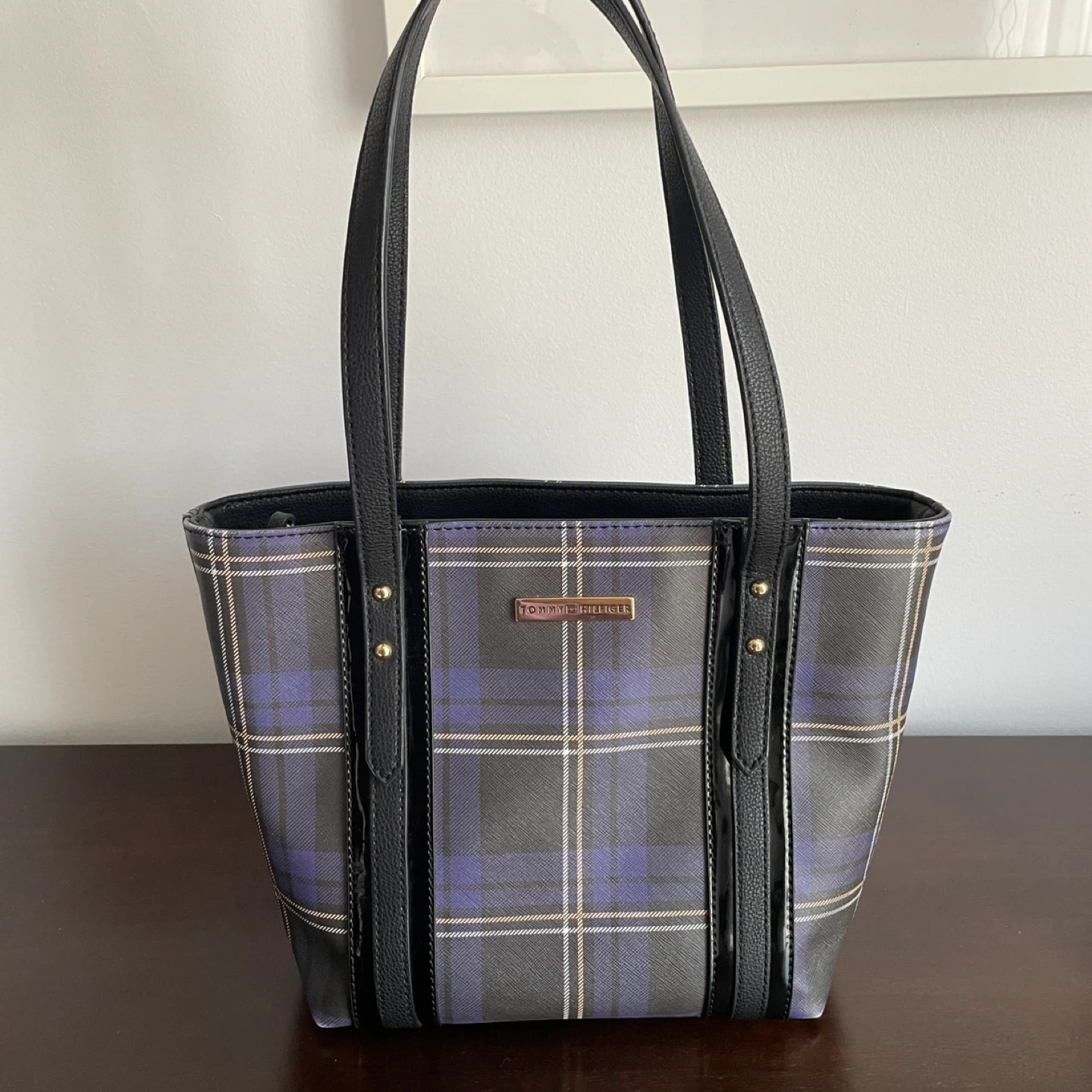 Tommy Hilfiger Plaid Tote Bag - photo 3