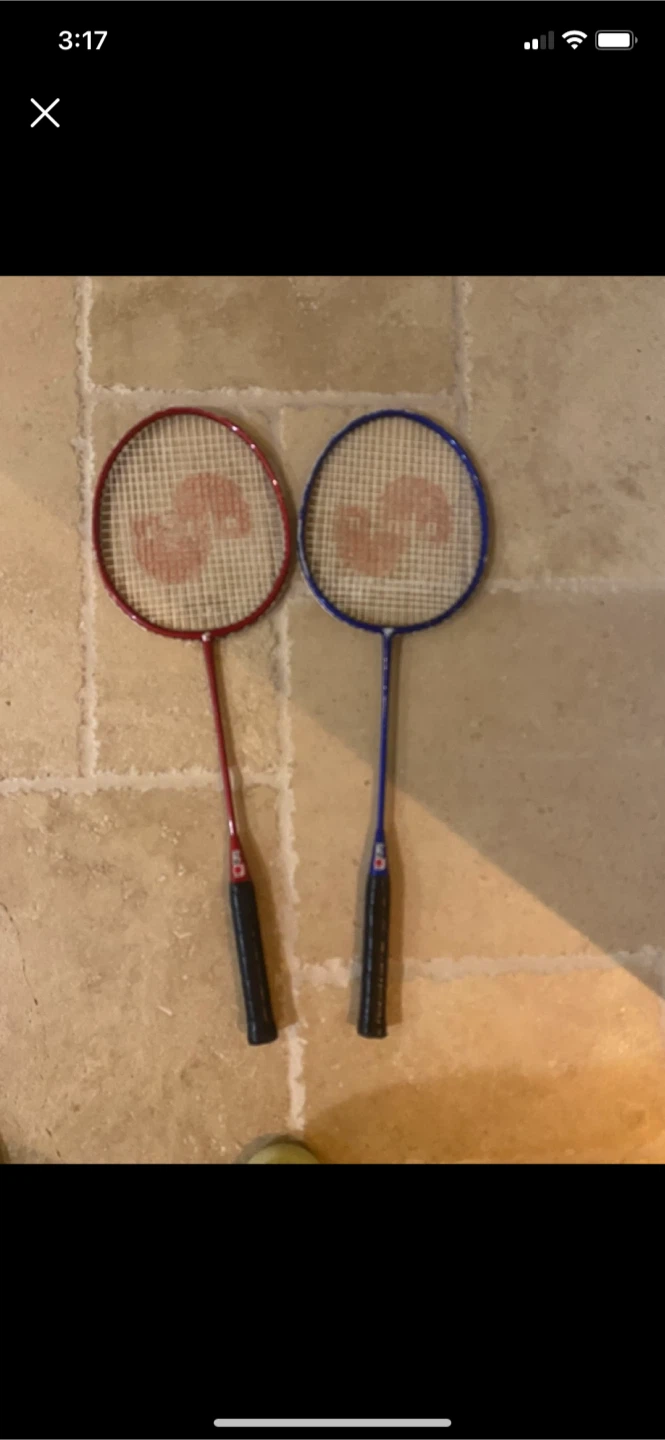 Set of Diadora Ultra Flex 30 Badminton Rackets - photo 3