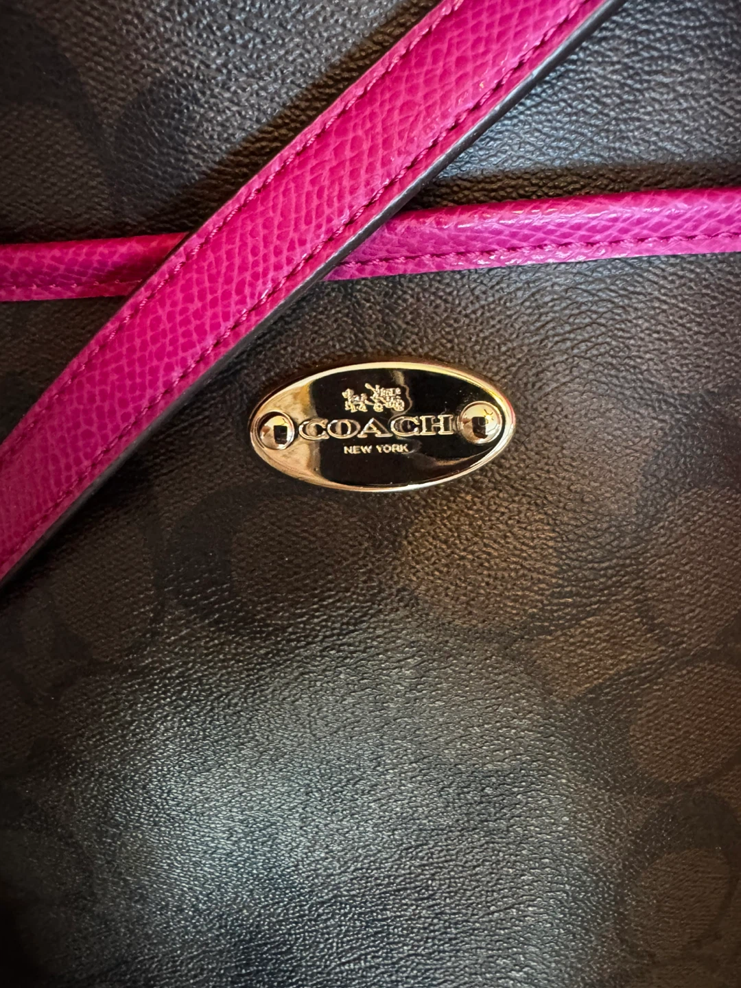 Coach Crossbody Bag - Brown & Pink - photo 3